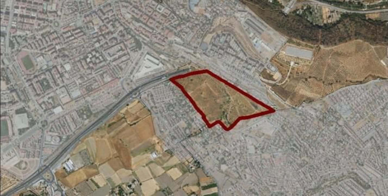 Zona de intervención.