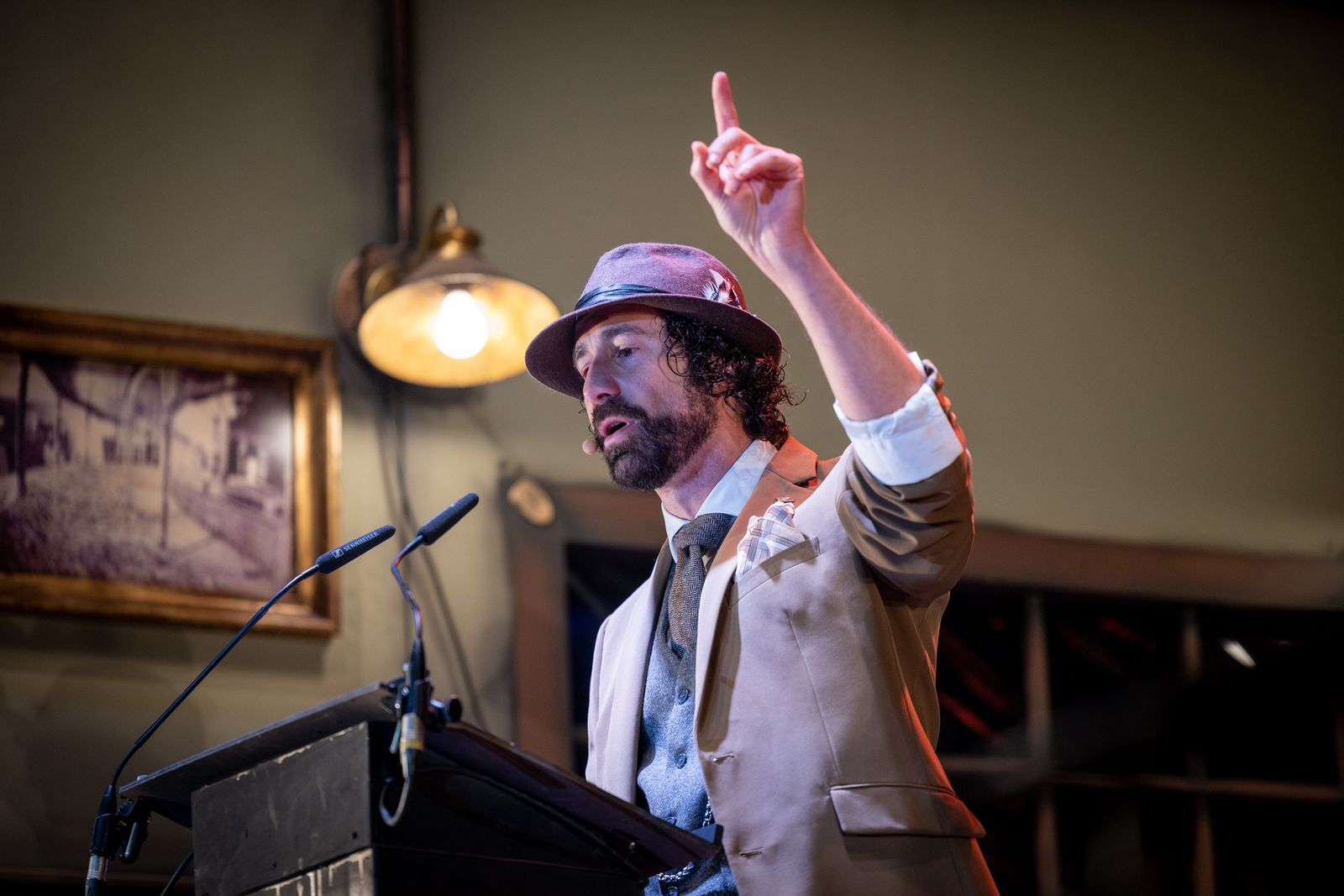 Las Imágenes del pregón de Carnaval de Joaquín Quiñones