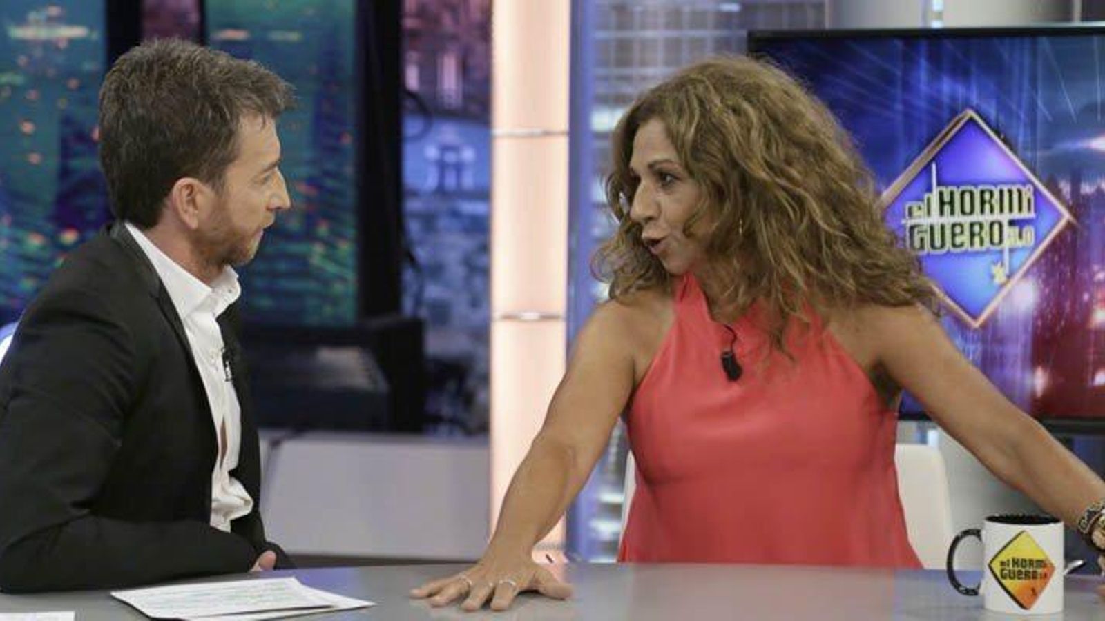 Lolita, con Pablo Motos.