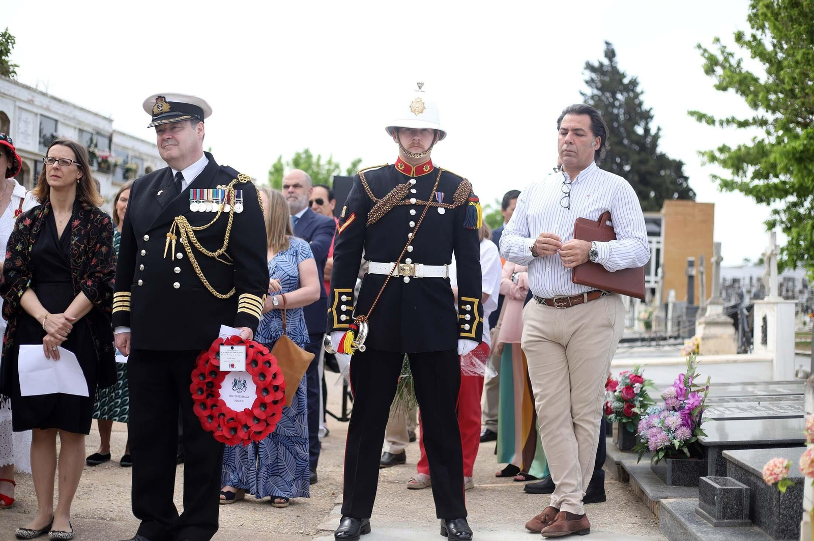 La ceremonia conmemorativa del 80 aniversario de la aparición del cuerpo de William Martin, en imágenes