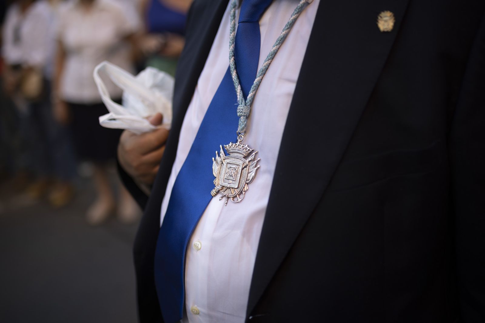 Imágenes de la salida de la Virgen de la Cinta desde la Catedral hacia el Santuario