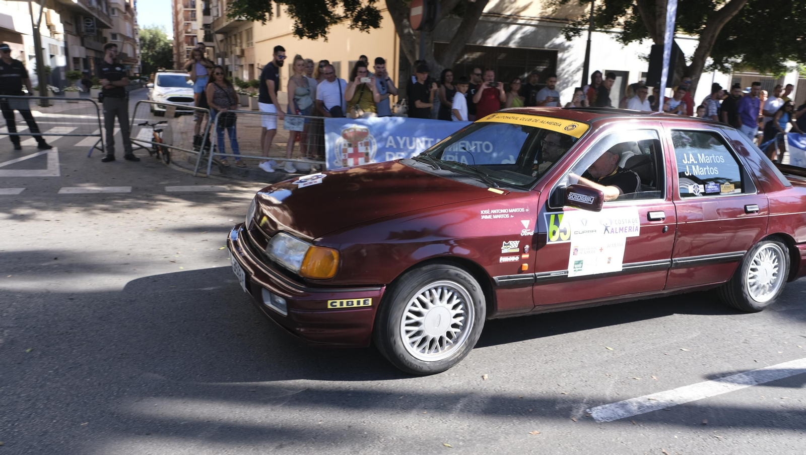 Imágenes de la salida del Rallye Costa de Almería