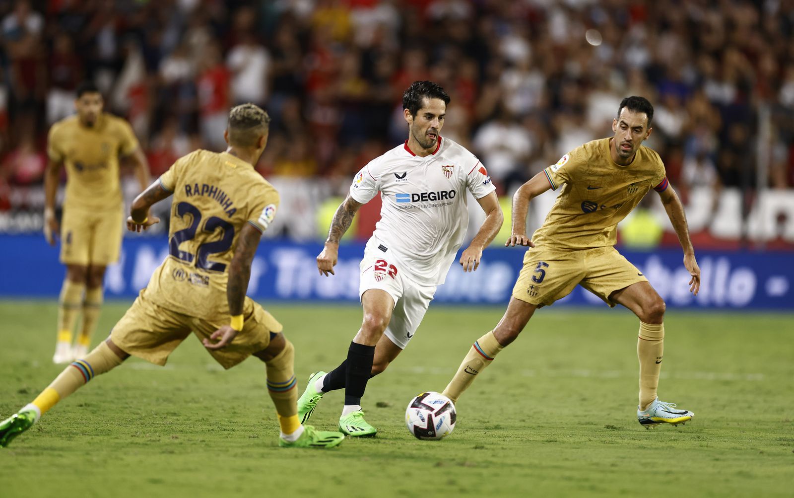 Las imágenes del Sevilla-Barcelona
