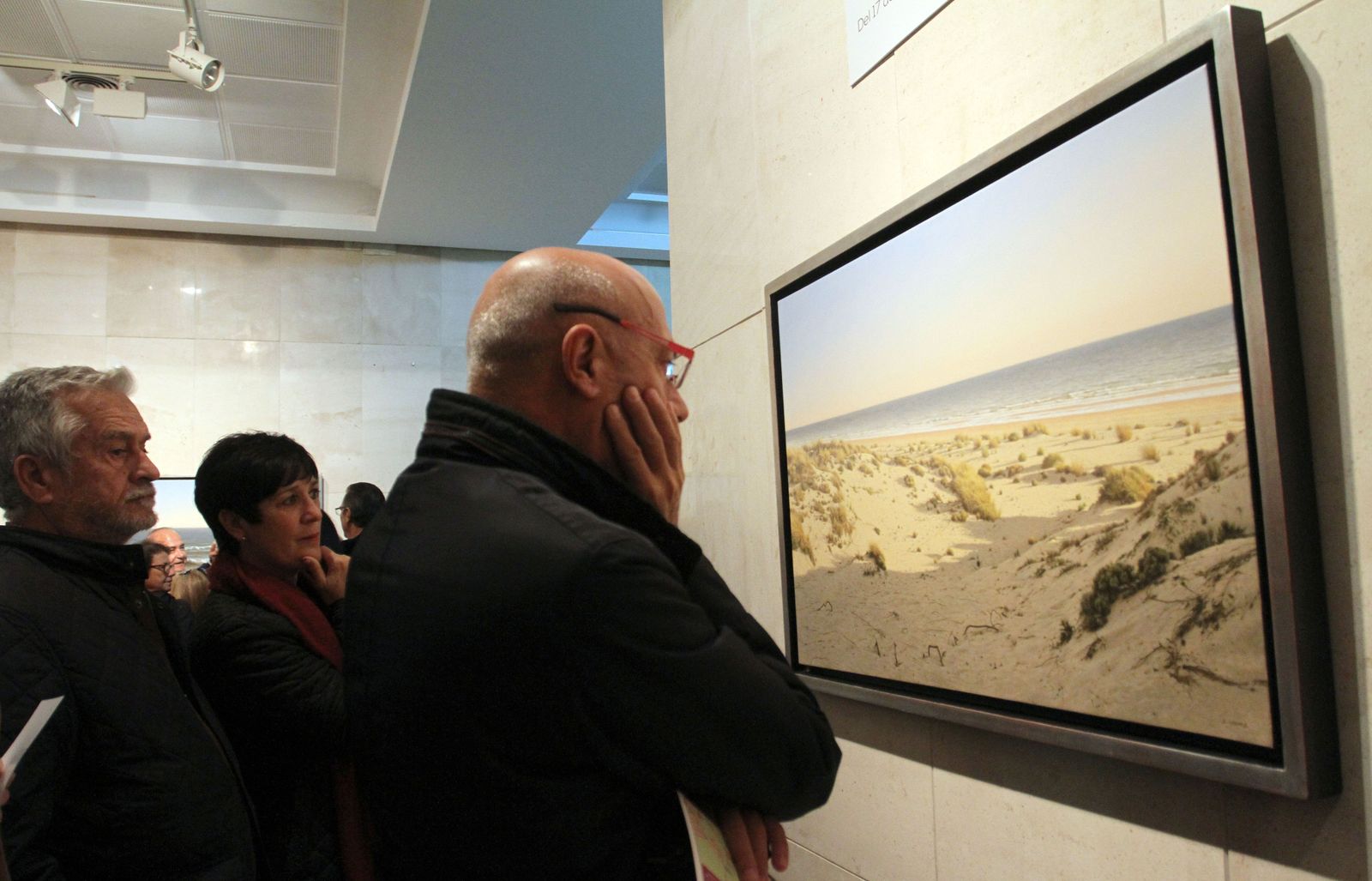 Exposición de Antonio Cazorla en la Sala Siglo XXI del Museo.
