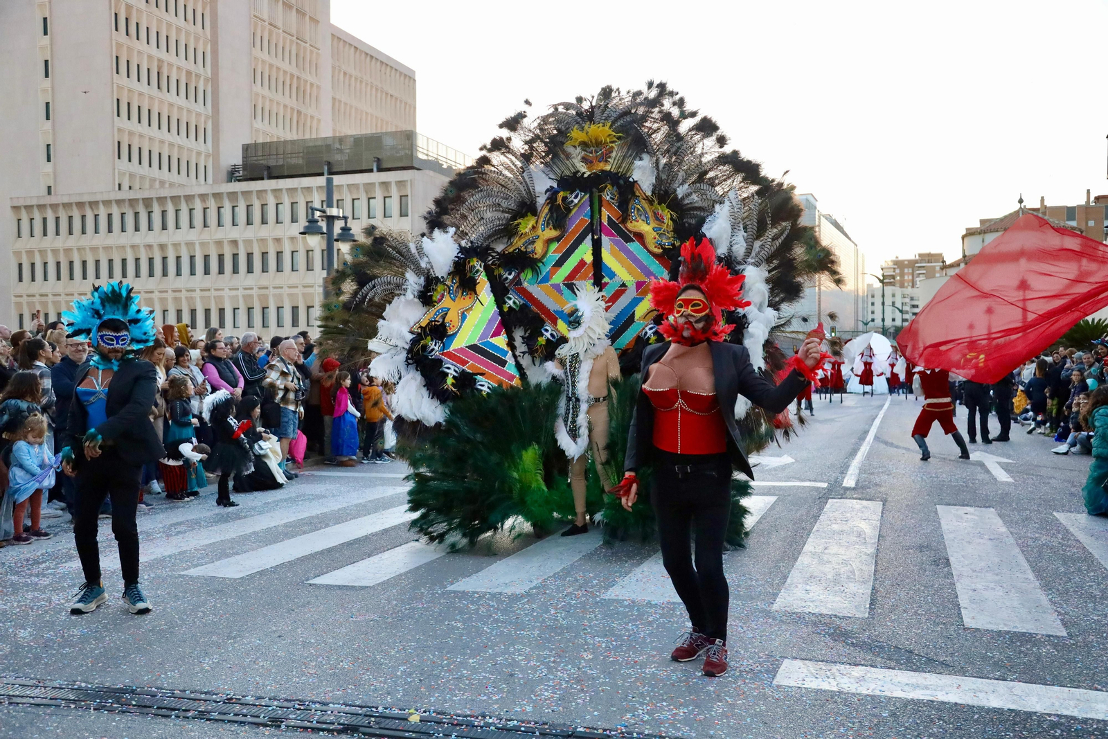 El desfile del Carnaval de Málaga, en fotos