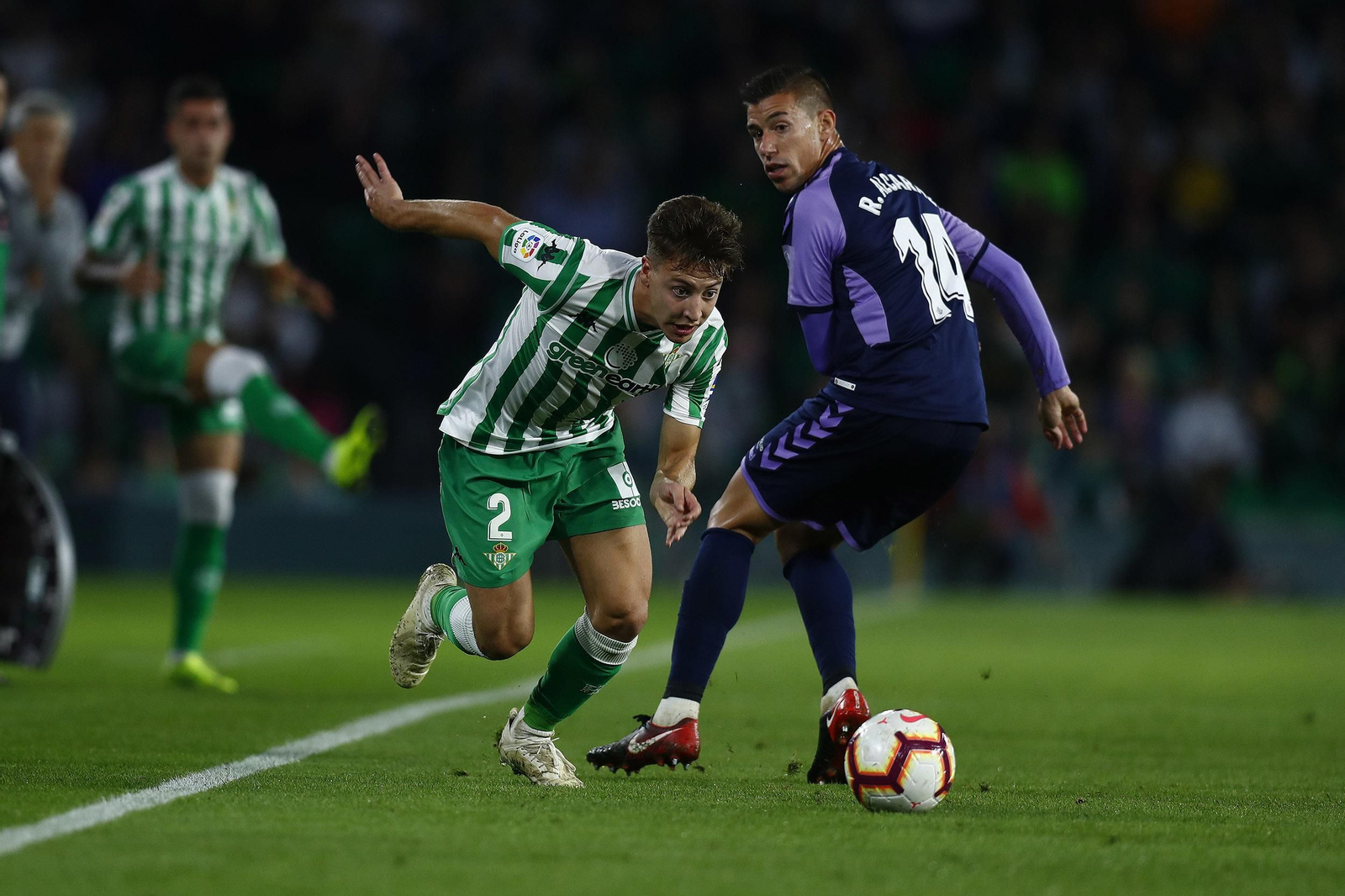 Las imágenes del Betis-Valladolid