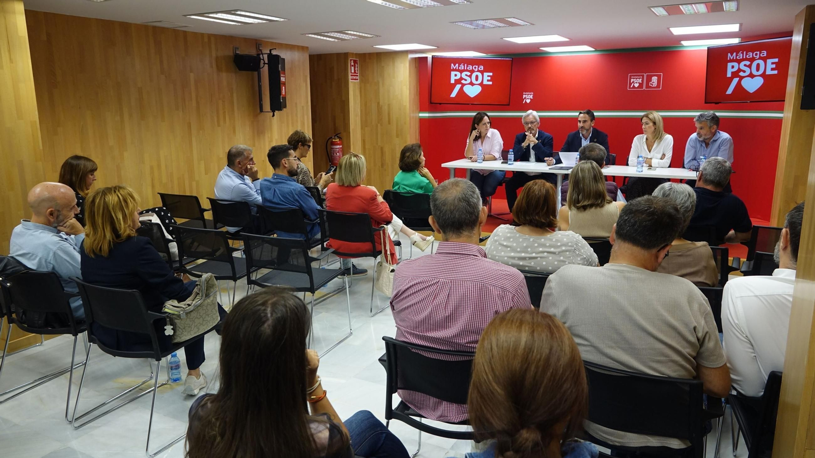 Reunión de Comisión Ejecutiva Provincial del PSOE de Málaga Reunión de Comisión Ejecutiva Provincial del PSOE de Málaga