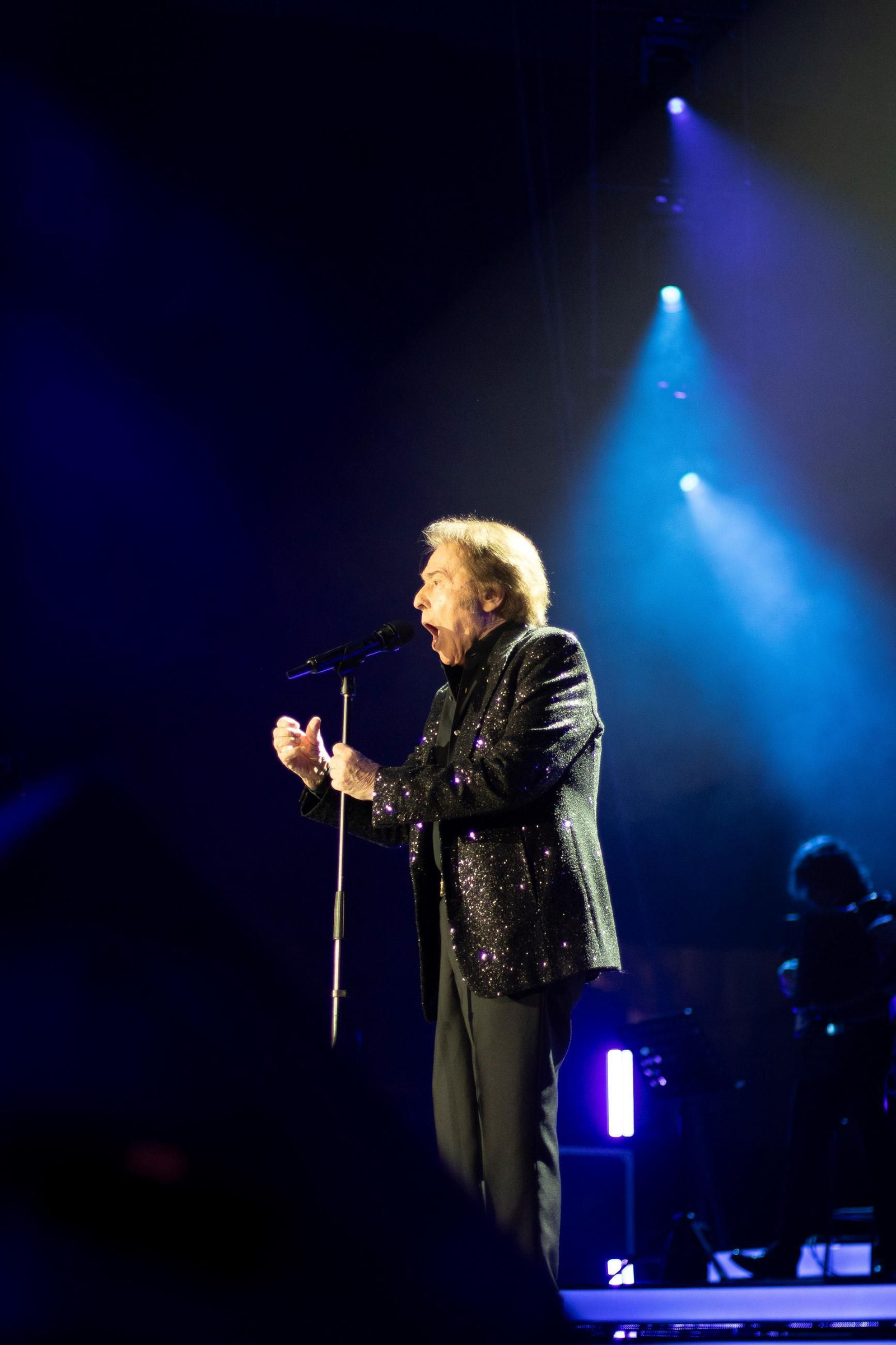 El concierto de Raphael en imágenes