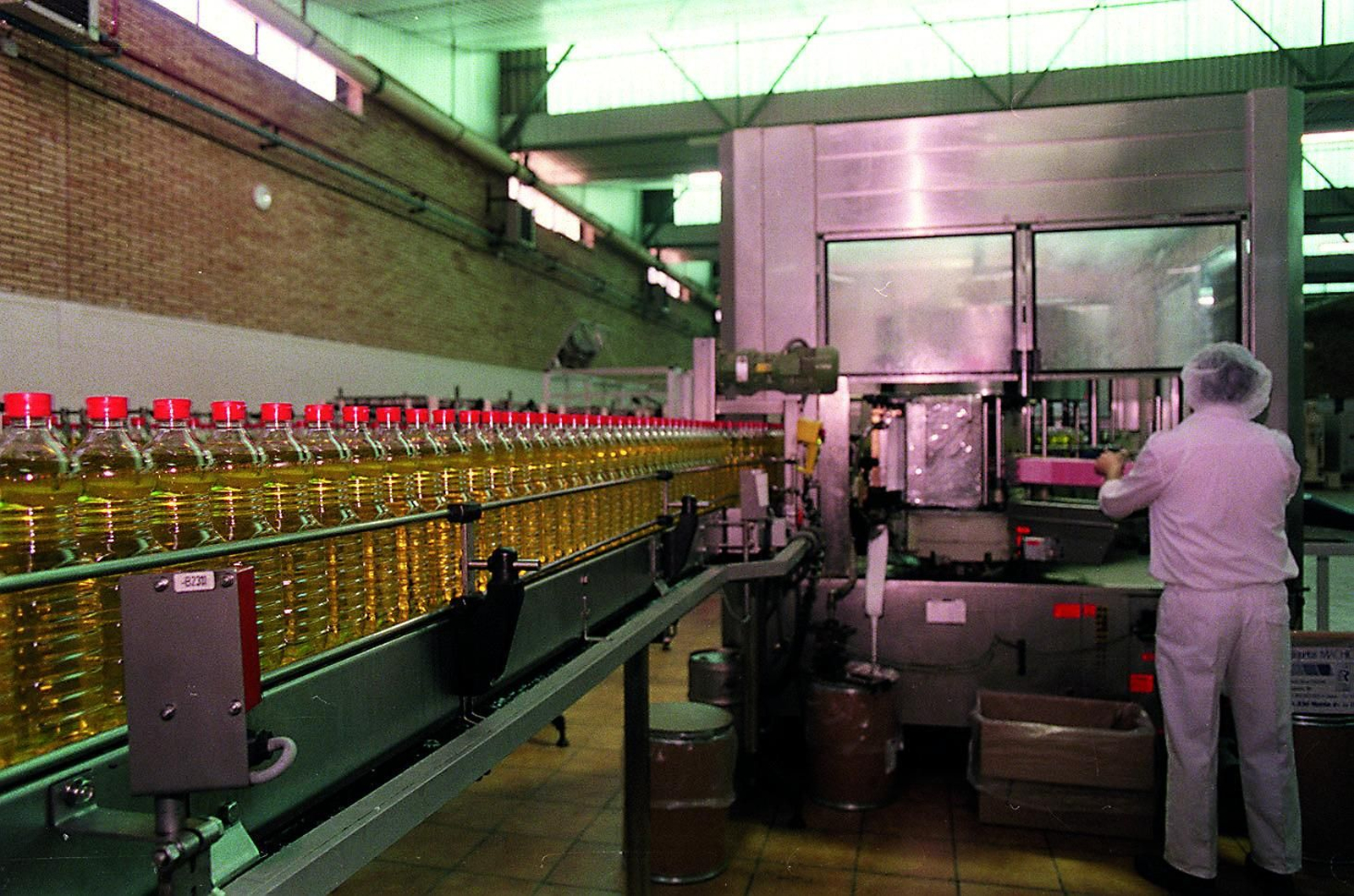 Fábrica de aceites en Córdoba.