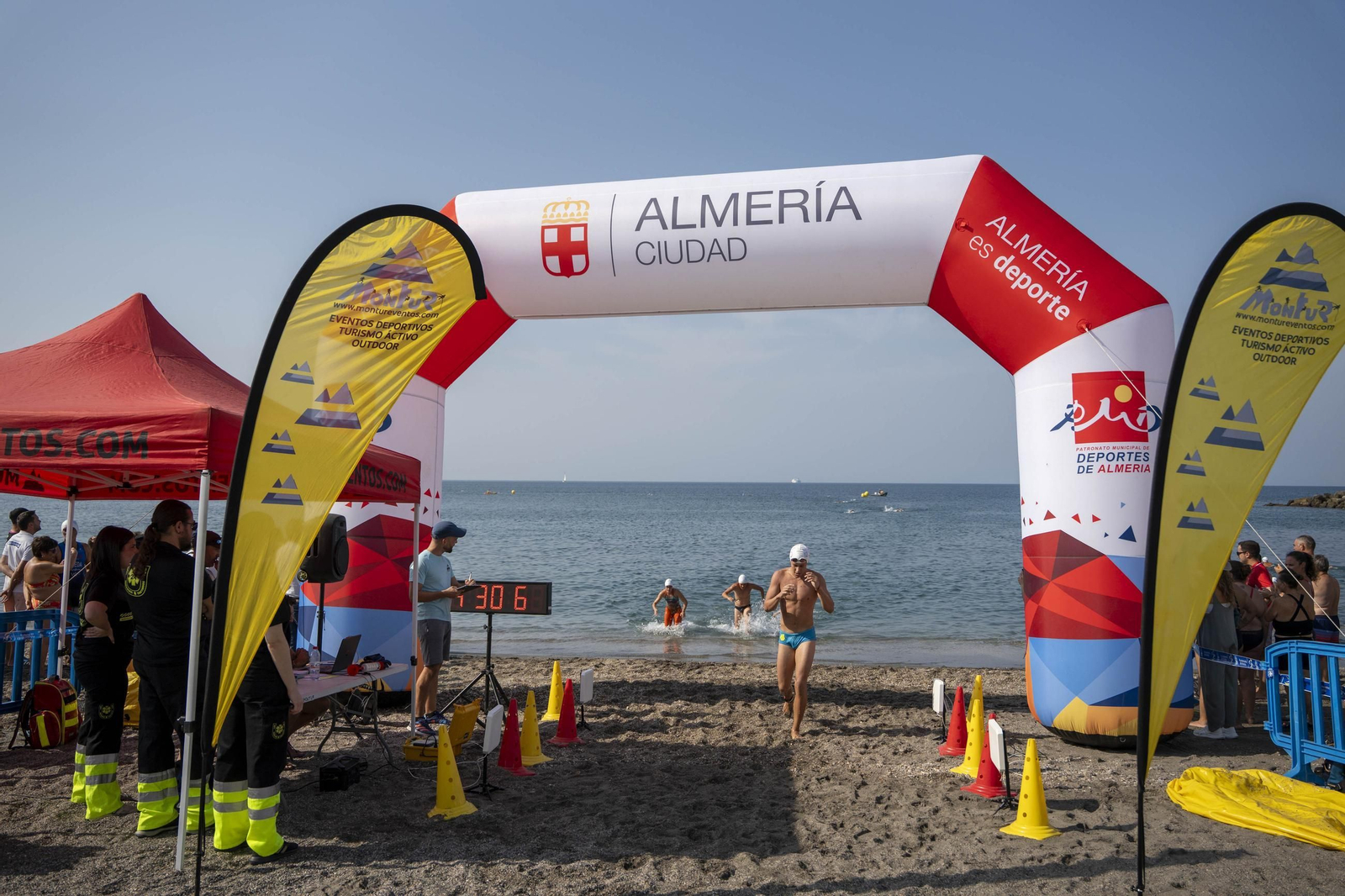 Travesía a nado Carlos Tejada de Almería