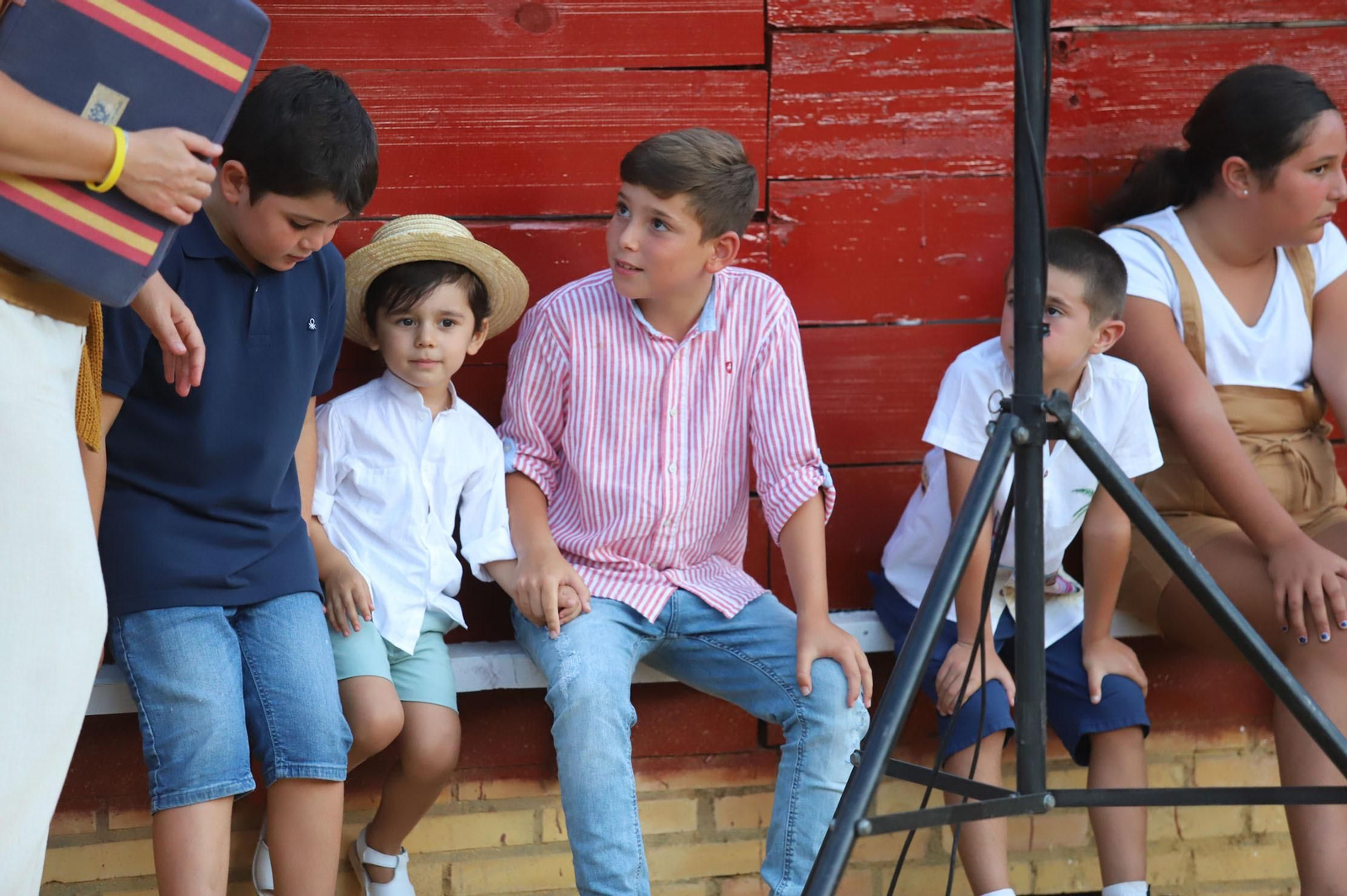 Imágenes de la clase de rejoneo de Andrés Romero en la Plaza de Toros