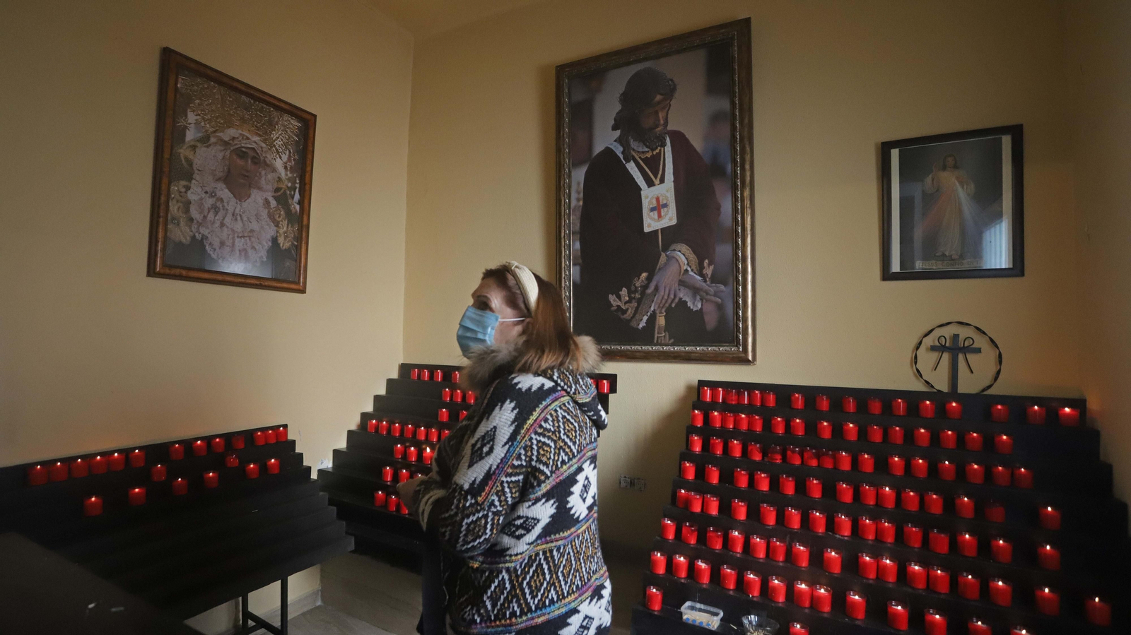 Fotos de la veneración al Cristo de Medinaceli en Algeciras