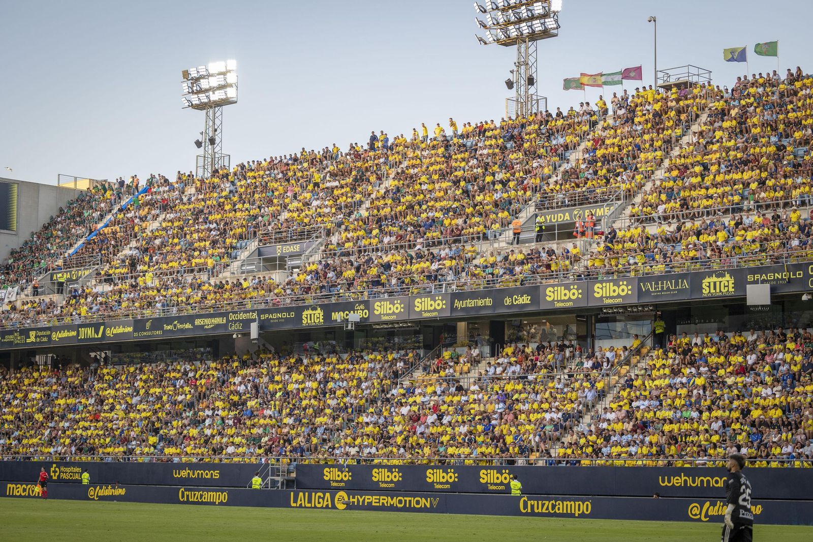 Las imágenes del Cádiz CF-Racing de Ferrol