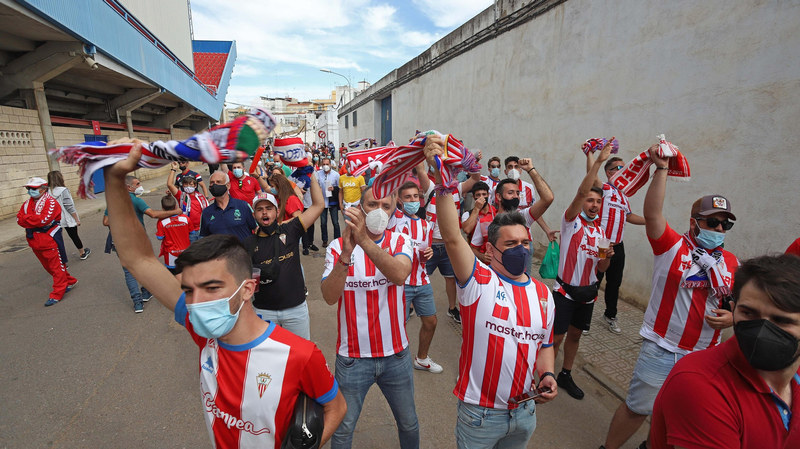 Fotos de la afición del Algeciras CF