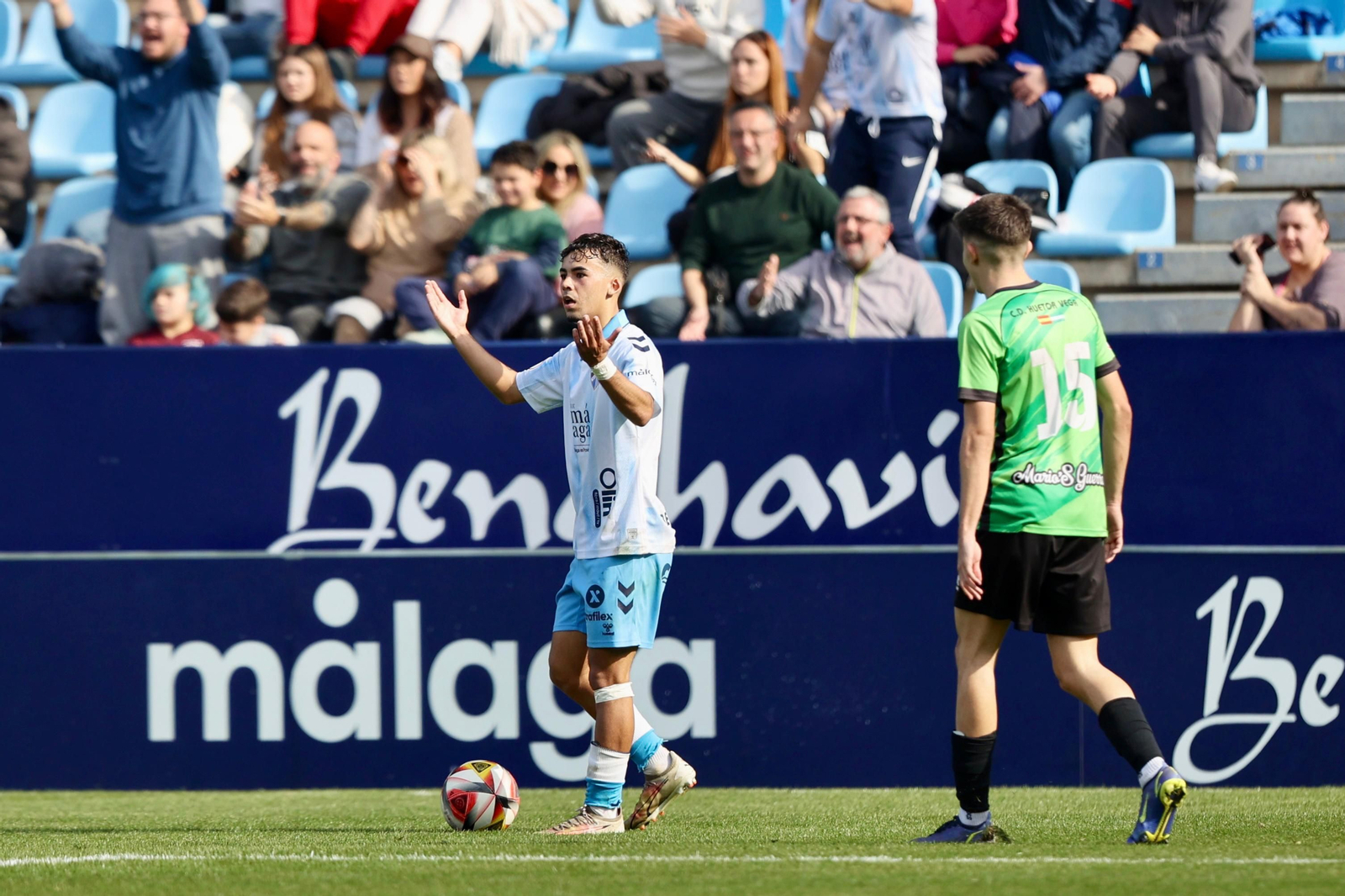 El Atlético Malagueño salva un punto ante el Huétor Vega