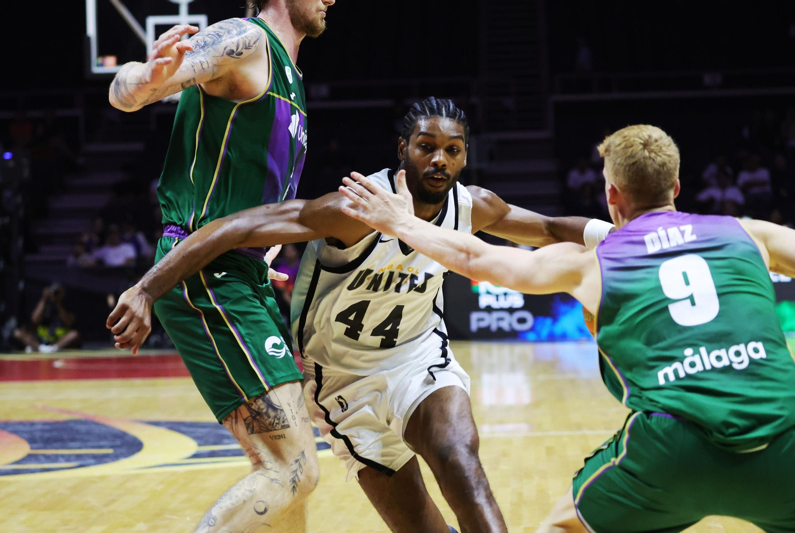 Unicaja-NBA G League United, final de la Copa Intercontinental, en fotos