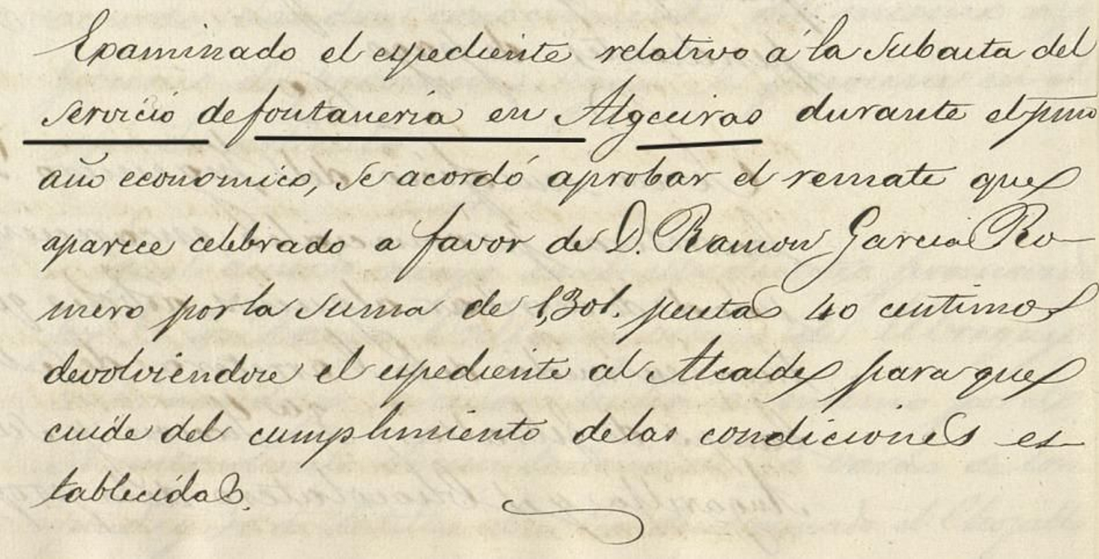 Aprobación de la subasta para el servicio de fontanería en Algeciras. Aprobación de la subasta para el servicio de fontanería en Algeciras.