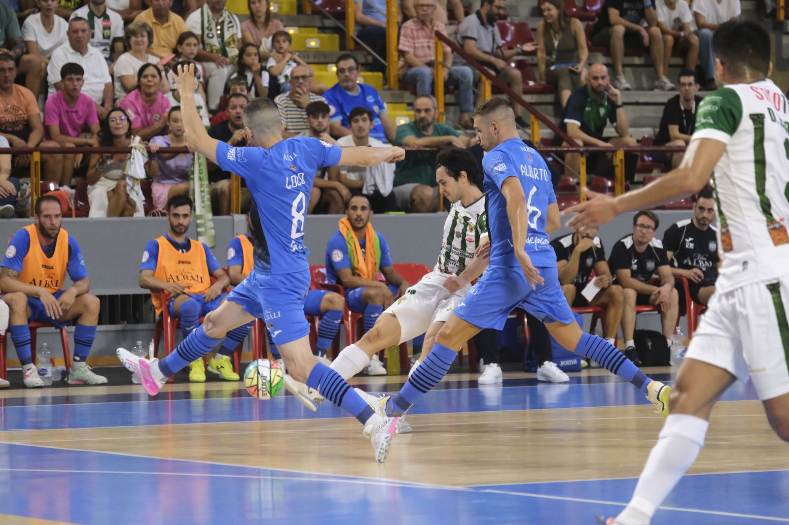 La victoria del Córdoba Futsal ante el Viña Albali Valdepeñas, en imágenes