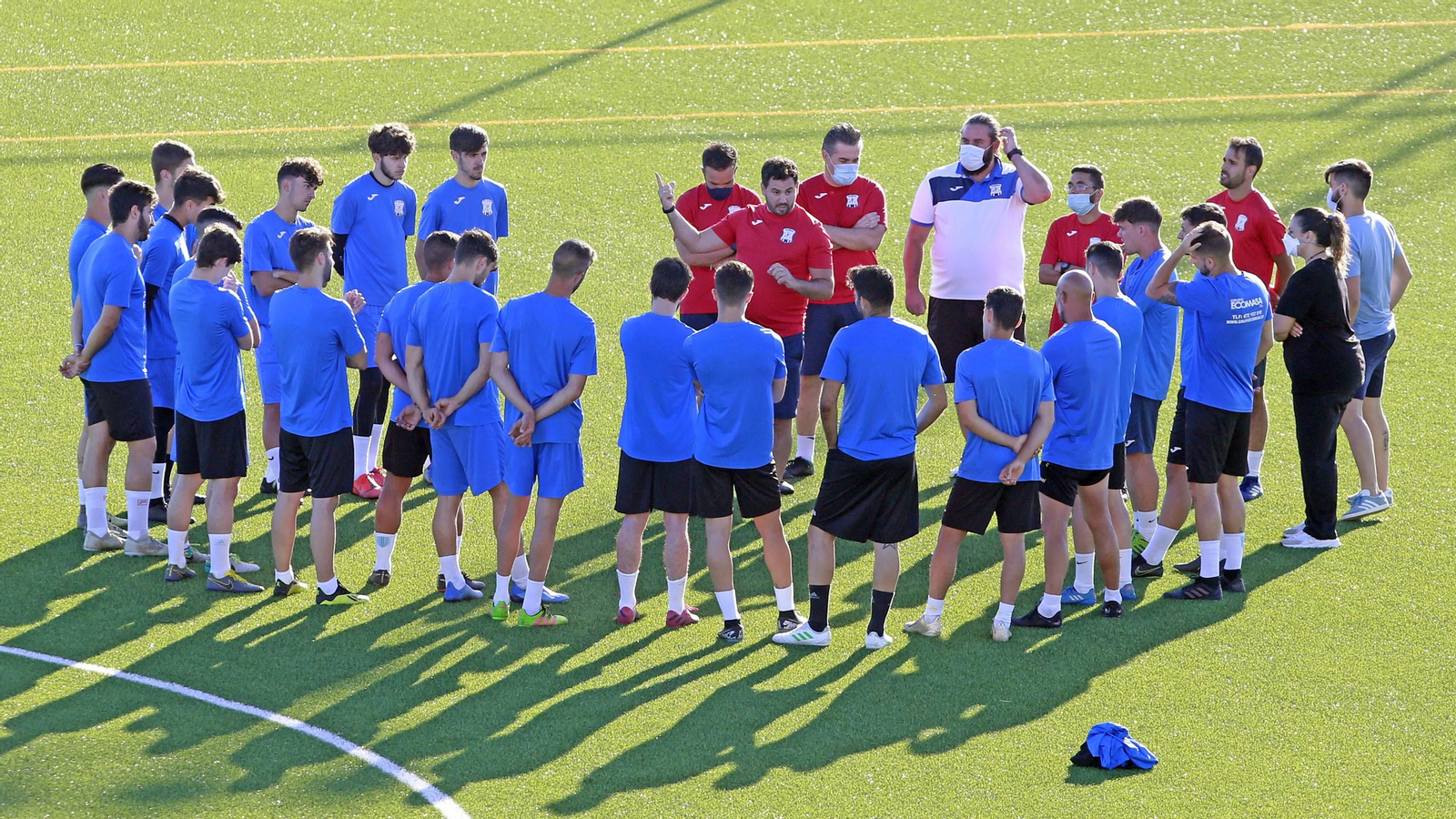 El Jerez Industrial entrenado en Picadueña