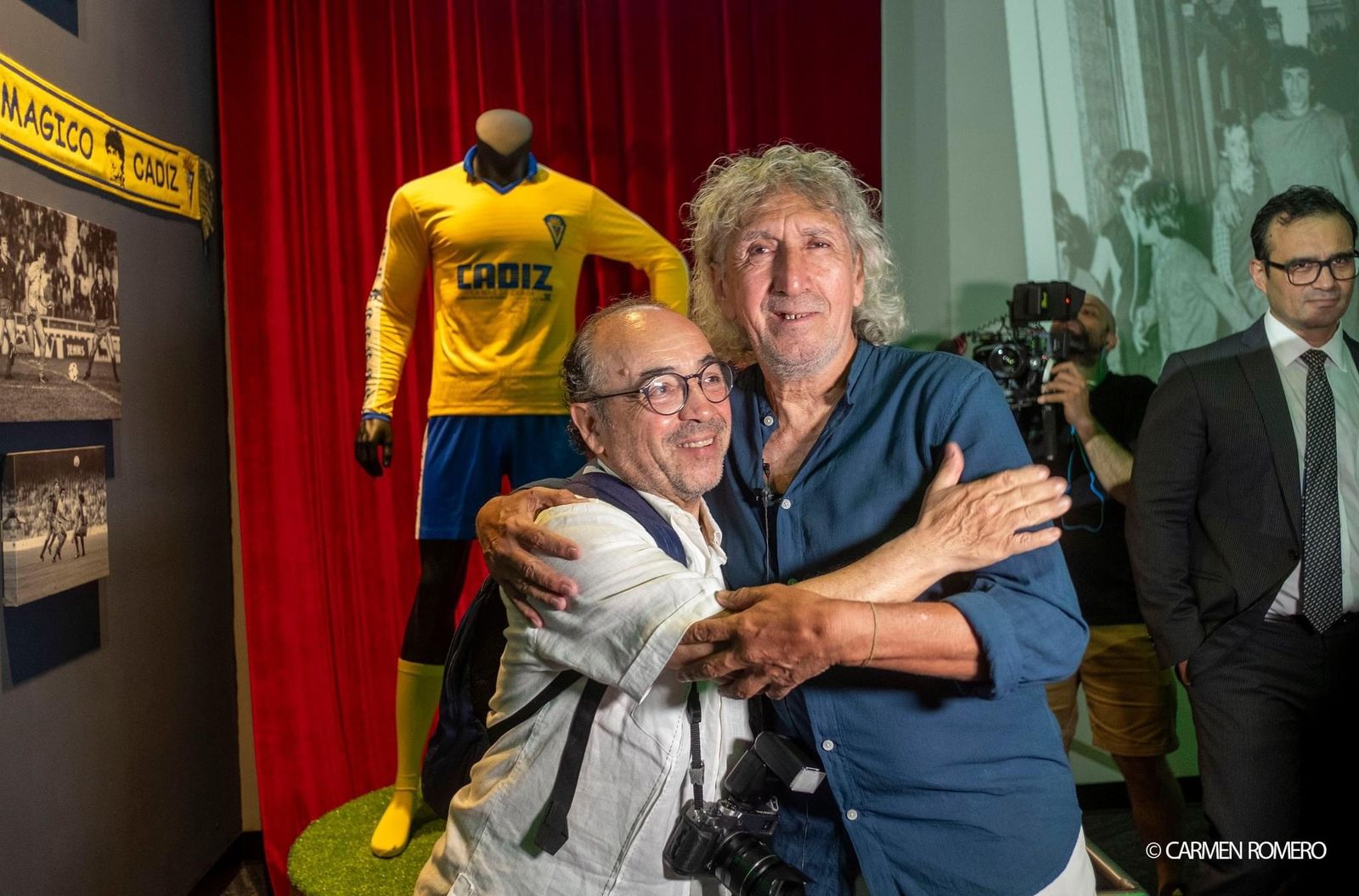 Los únicos gaditanos en El Salvador. Foto Carmen Romero