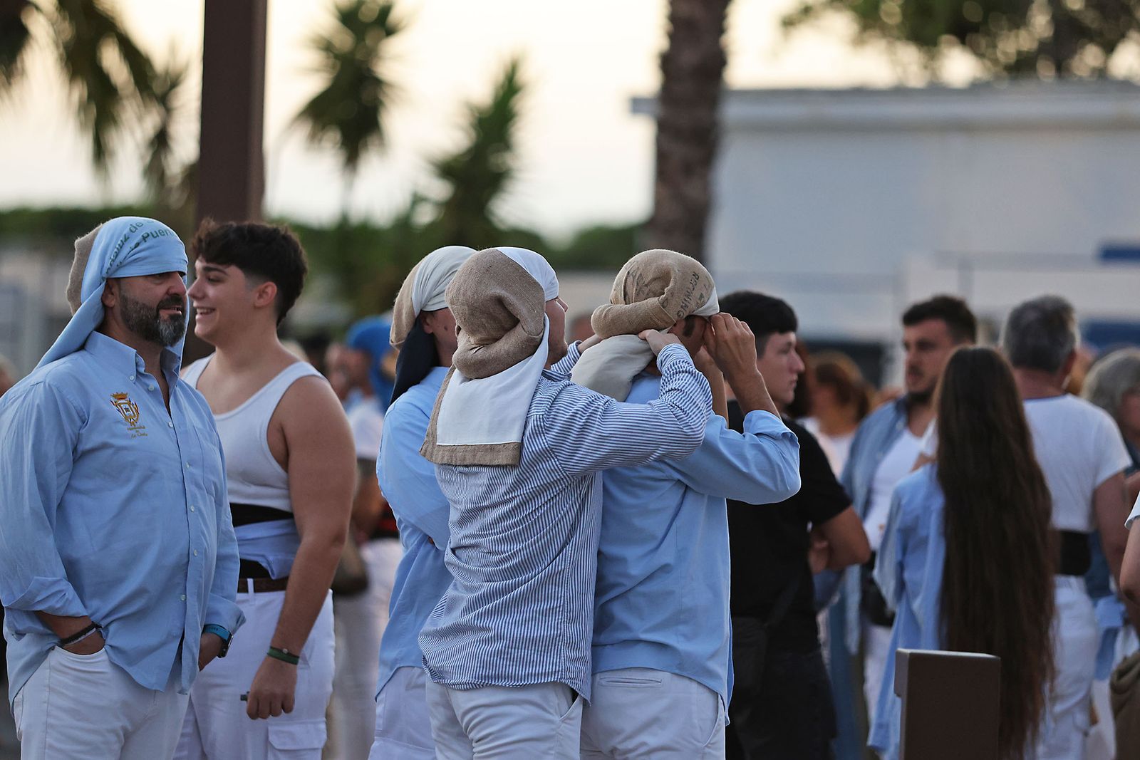 La bajada de la Virgen de La Cinta en imágenes