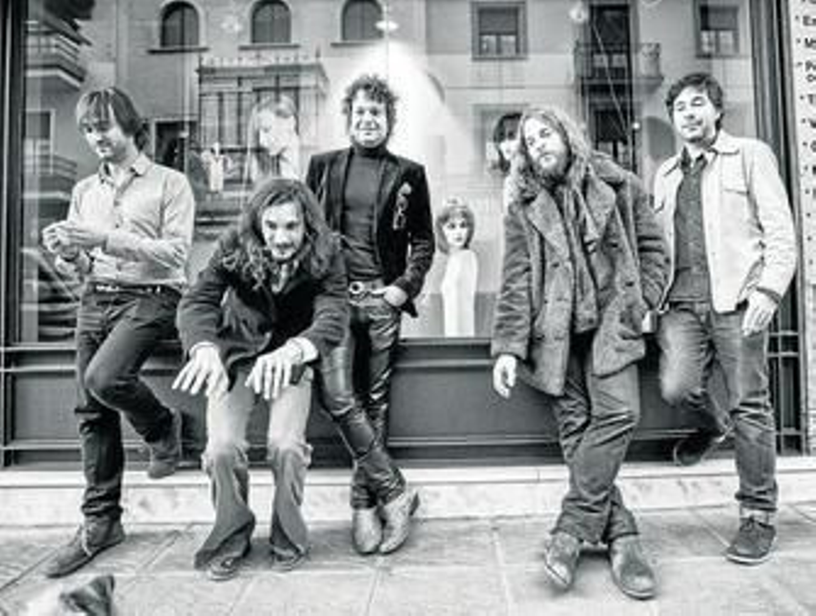 Imagen promocional de The Milkyway Express, el grupo sevillano que regresa ahora con su tercer álbum.