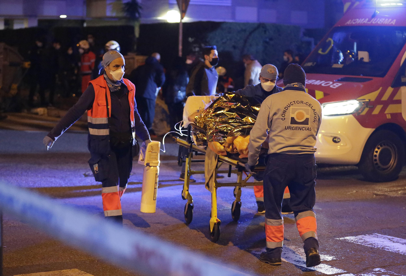 Incendio en residencia de ancianos