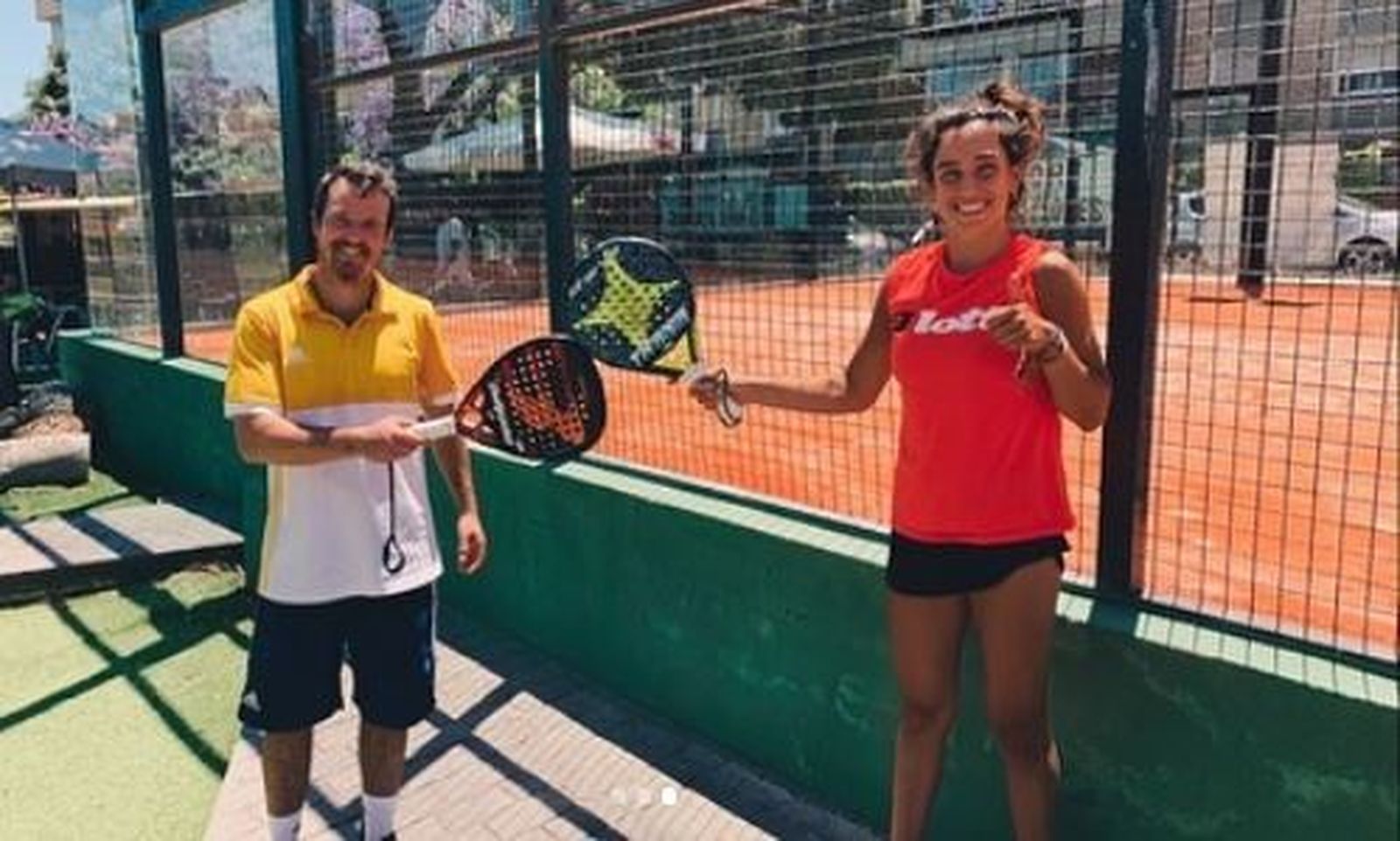 Bea González posa en este primer día de vuelta a las pistas.