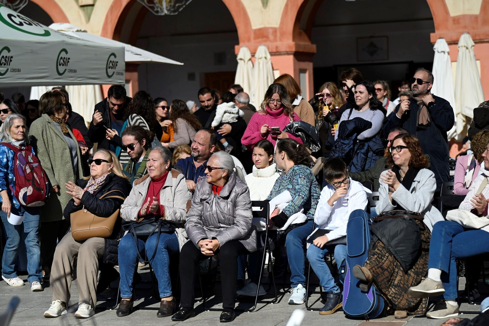 El concierto de la plataforma Juntos por un Auditorio para Córdoba en La Corredera