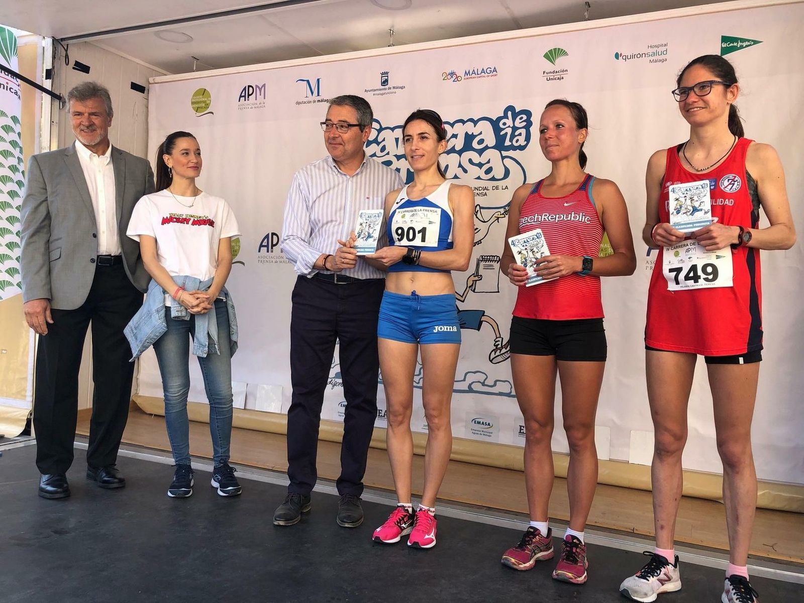 Las mejores fotografías de la Carrera de la Prensa de Málaga de 2019