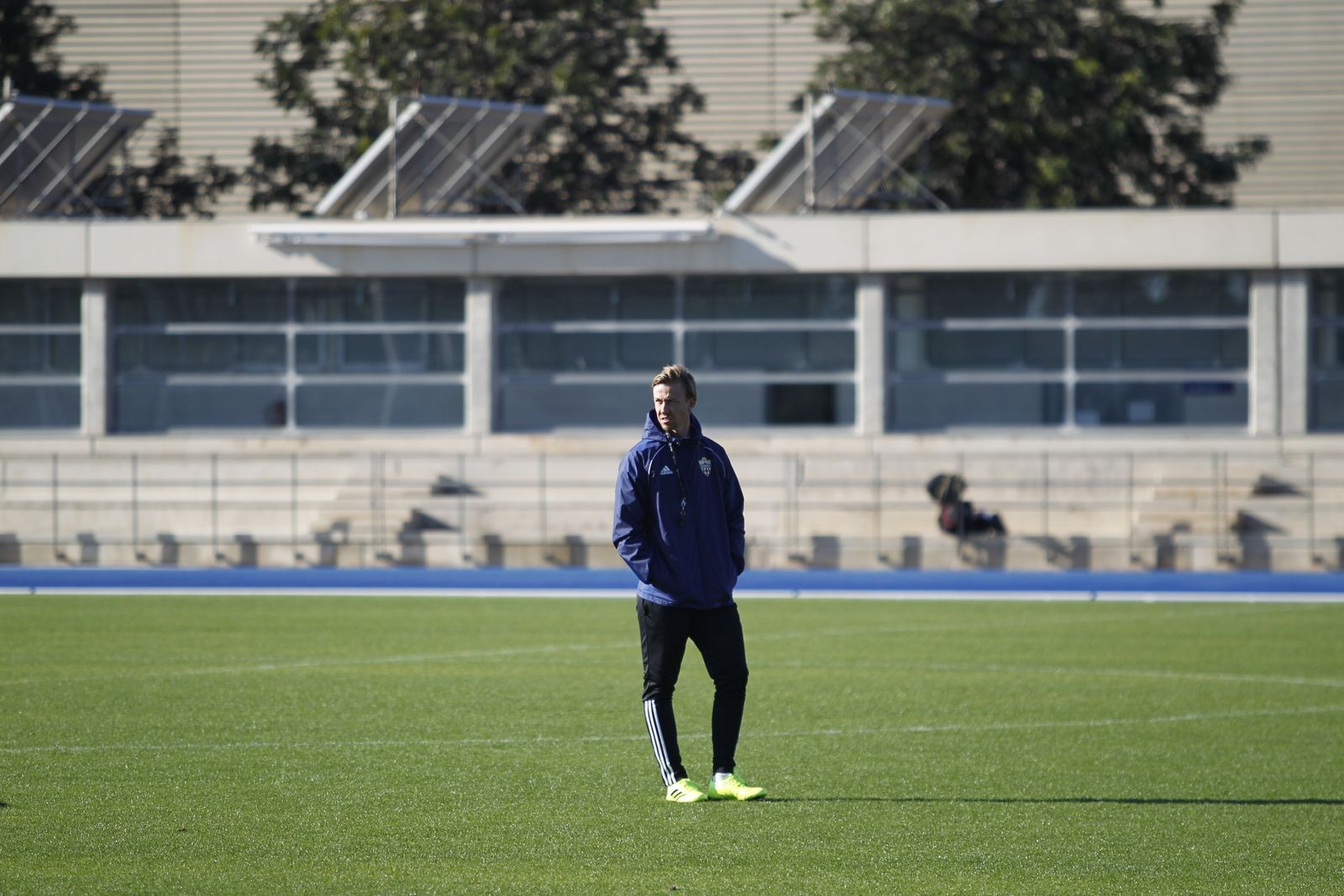 Fotogalería del entrenamiento del Almería previa al partido ante el Numancia