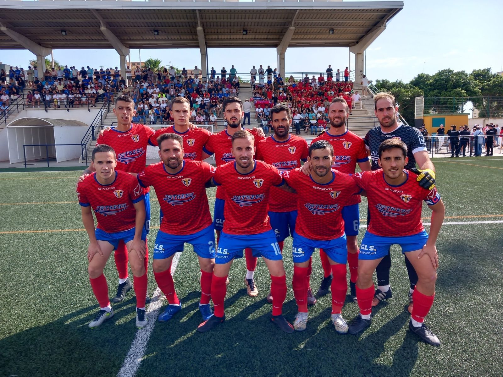 Once que presentó el Trebujena en la vuelta de la final ante el San Fernando B.