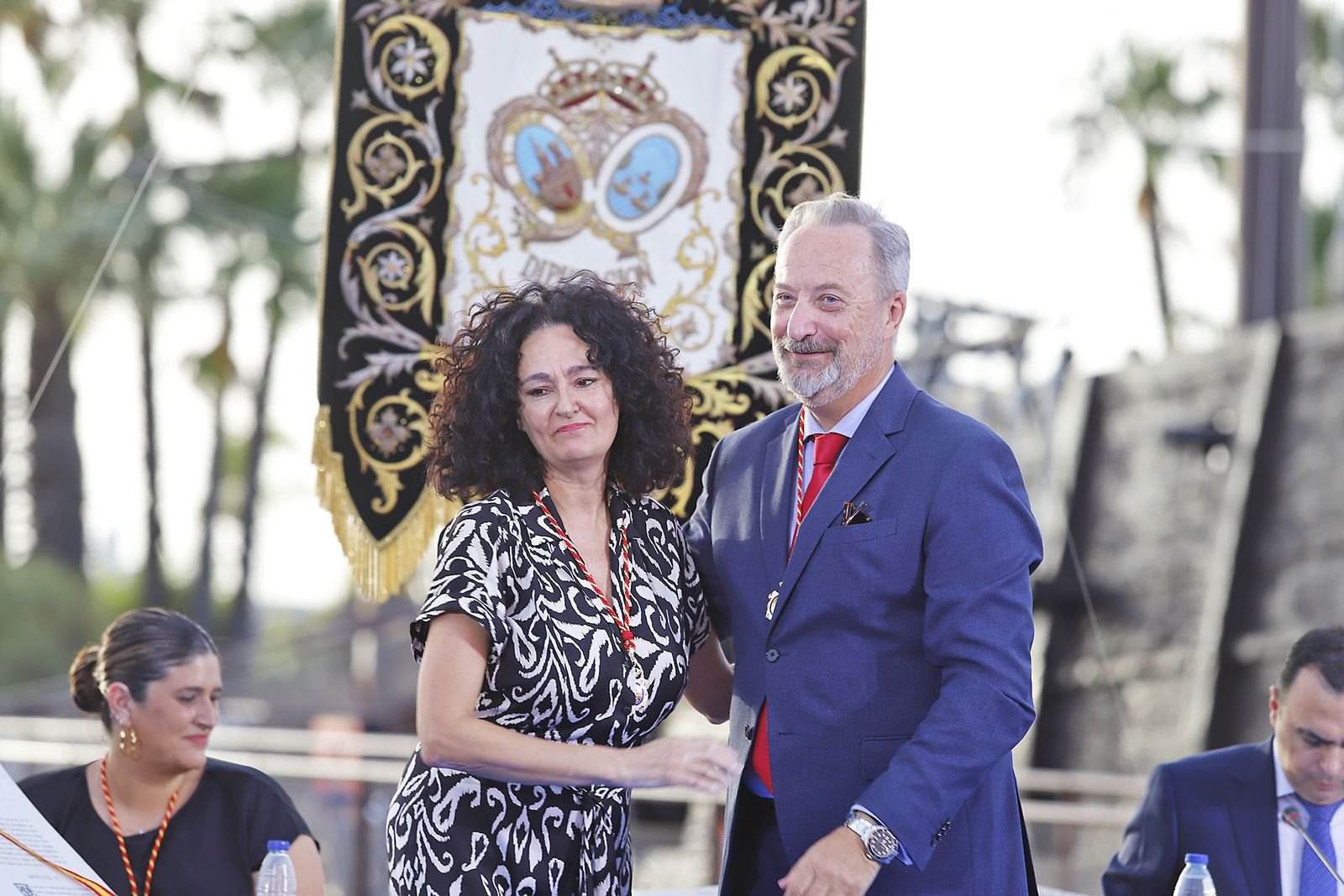 Imágenes de la constitución de la Diputación de Huelva