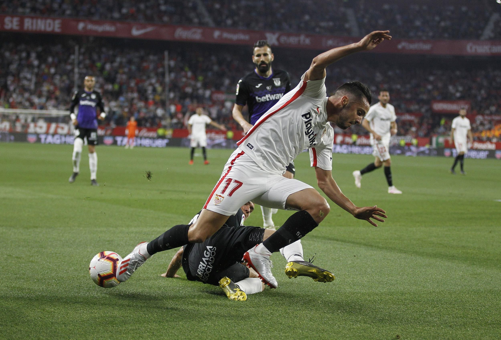El Sevilla-Leganés, en imágenes