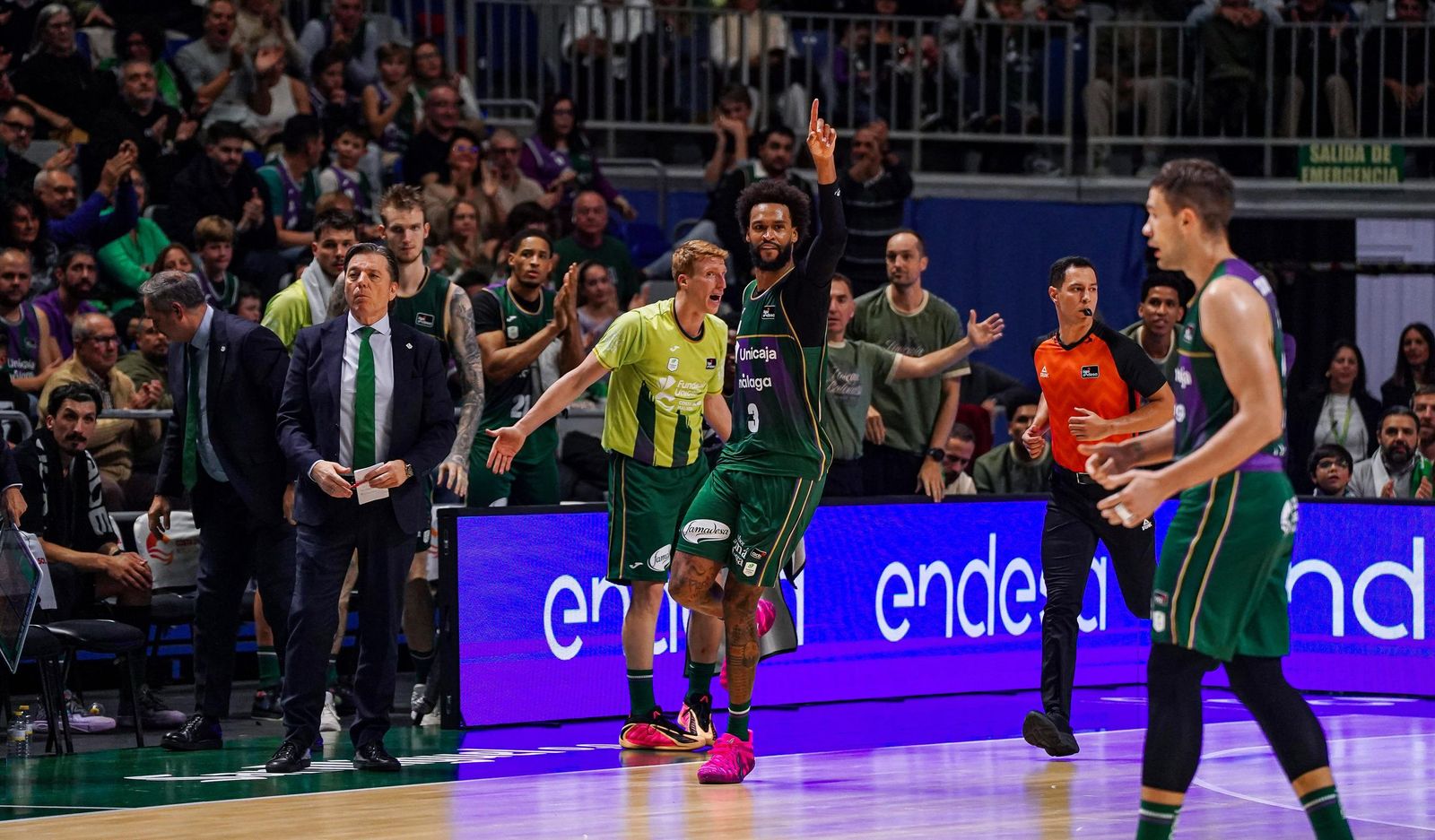 El Unicaja-San Pablo Burgos, en fotos