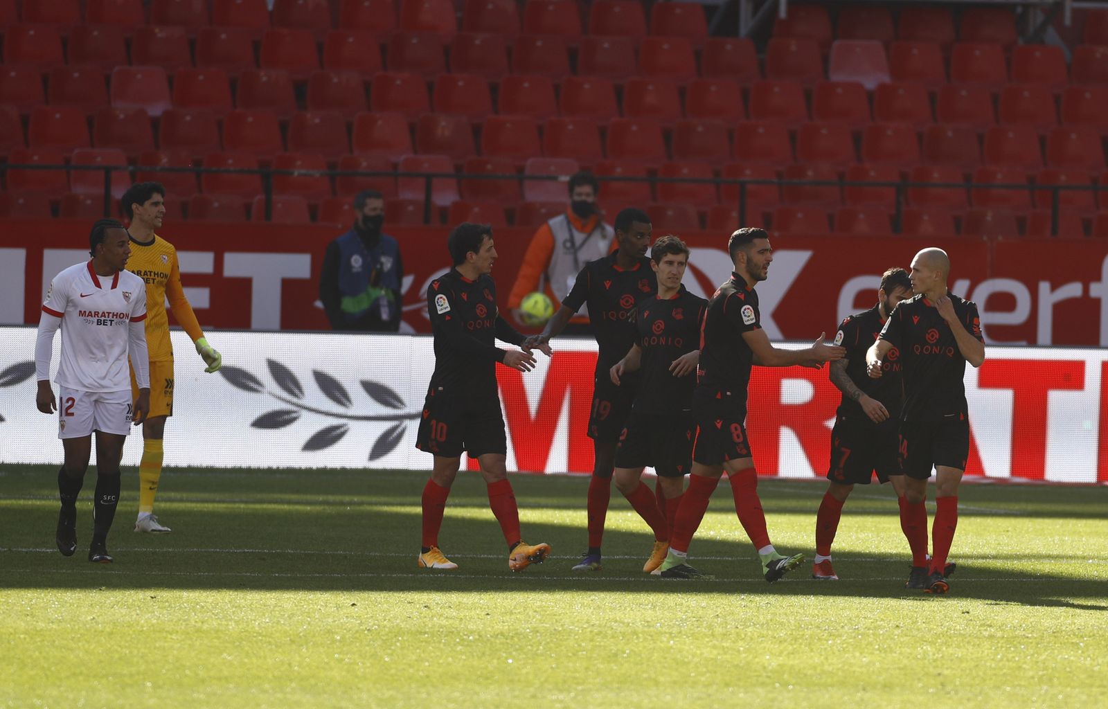 Las imágenes del Sevilla-Real Sociedad