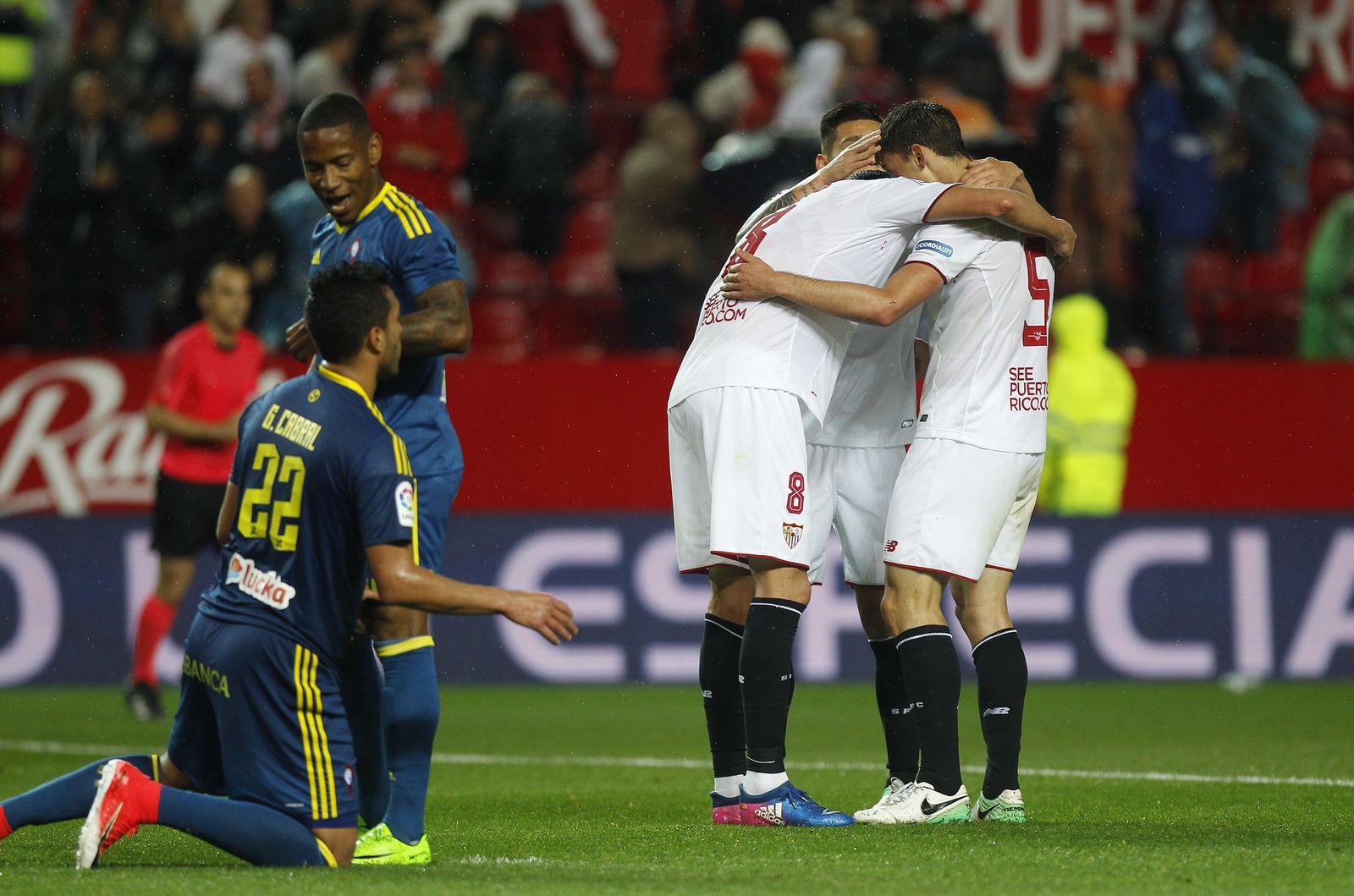 El Sevilla FC-Celta de Vigo, en imágenes