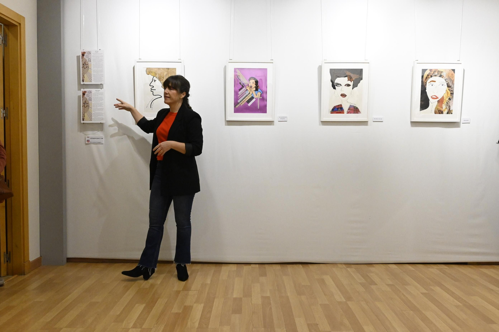 Inauguración de la exposición: Amor Propio de Ana Santos, en imágenes