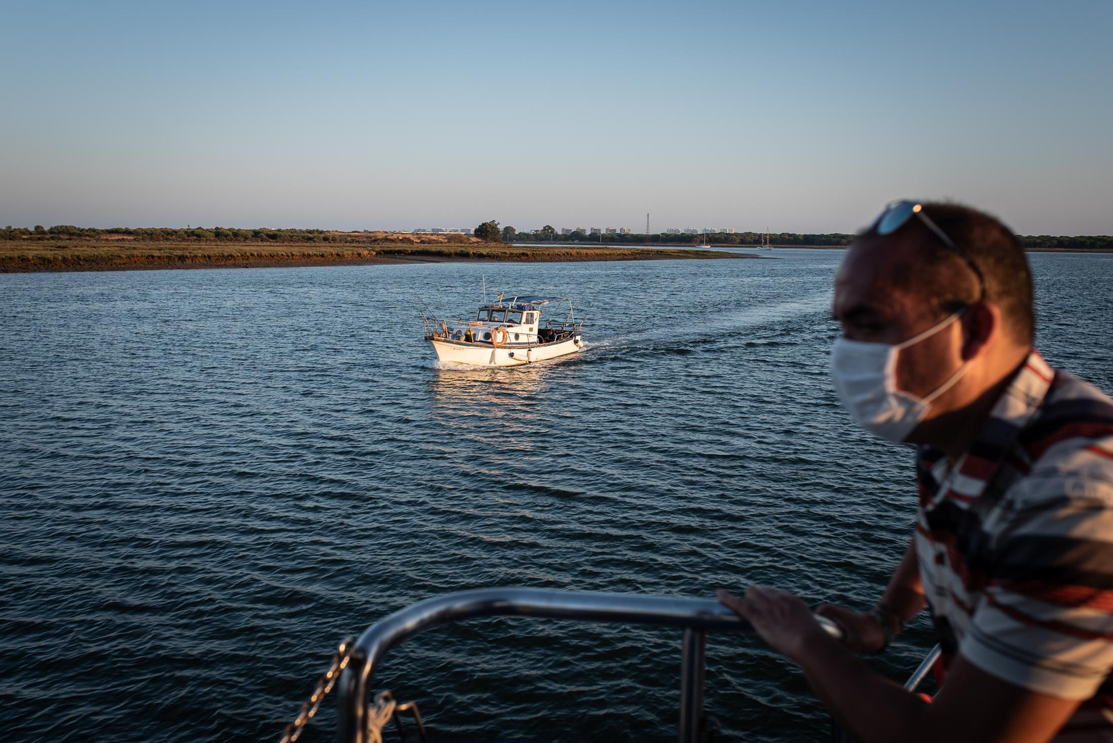 Un paseo en la Canoa de Punta Umbría en imágenes