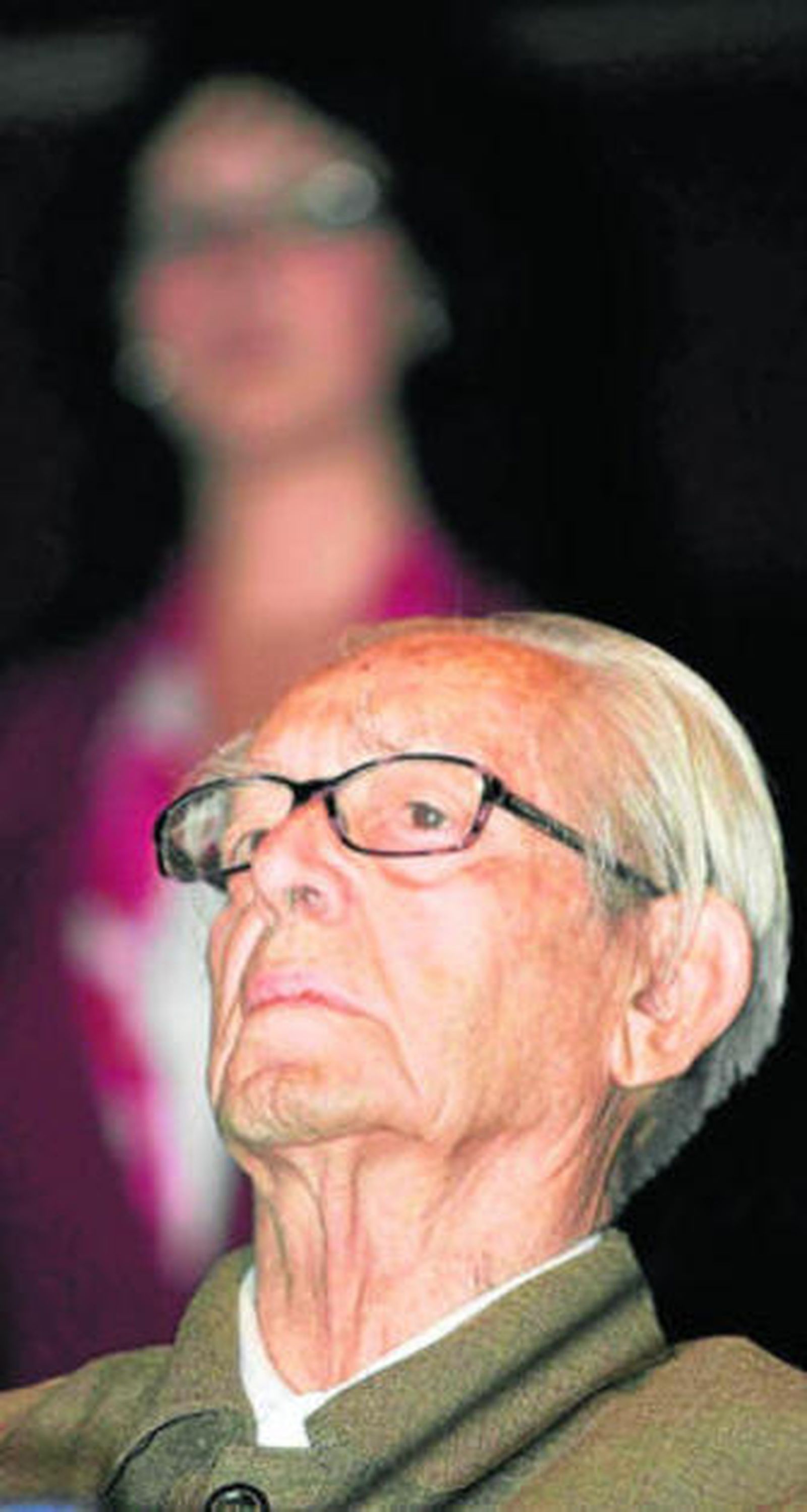 Sánchez Vázquez en Málaga, que le nombró Hijo Adoptivo..