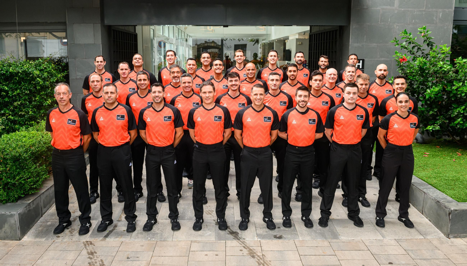 Los árbitros de la ACB.