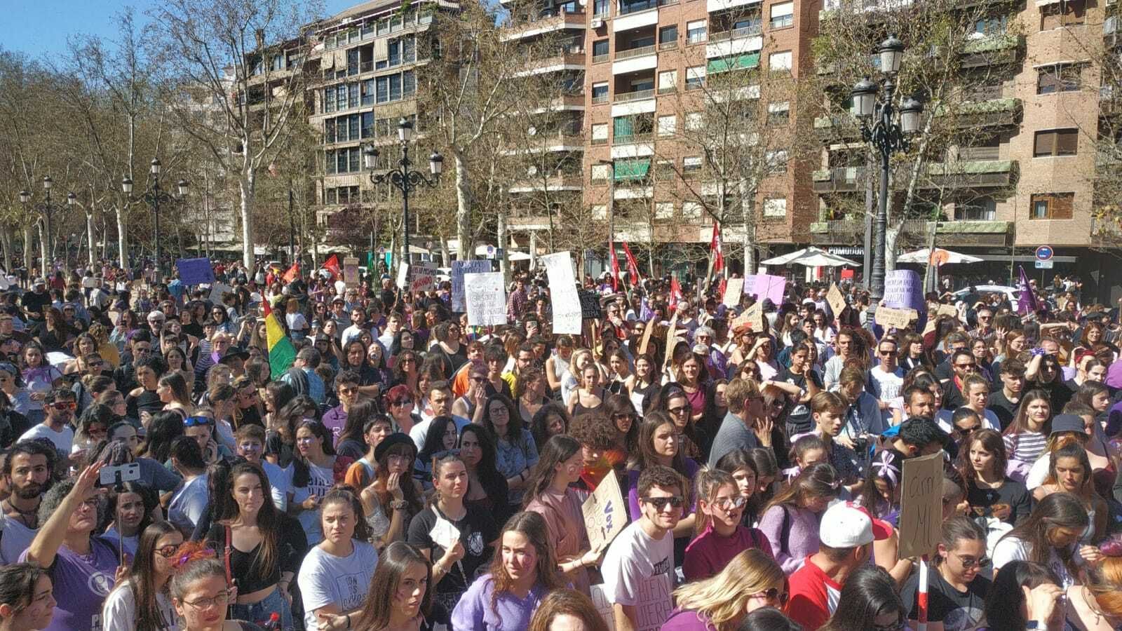 Manifestación 8-M Granada