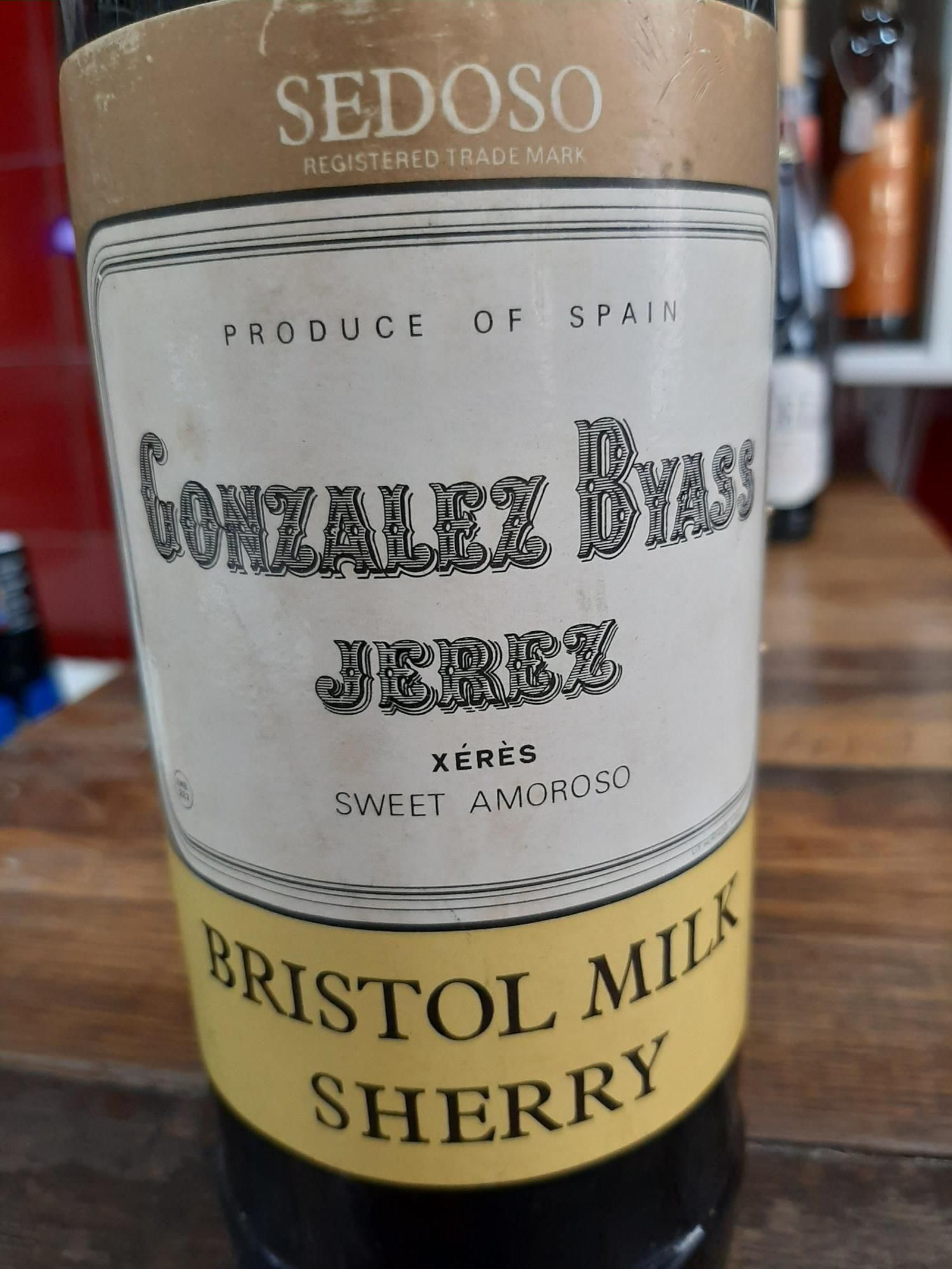 Sherry Bristol Milk de González Byass.