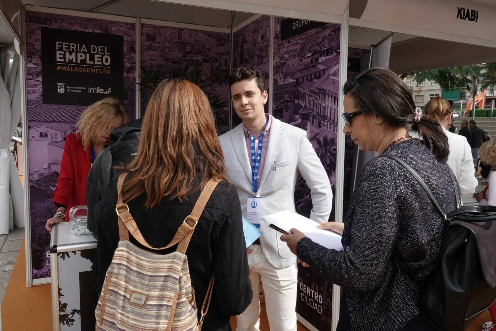 La Feria de Empleo de Málaga, en fotos