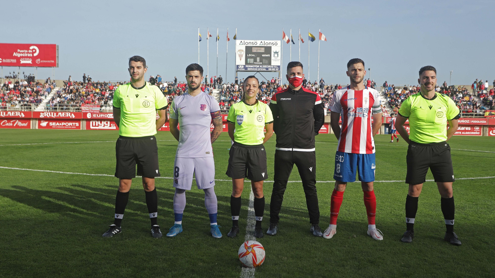 Las mejores fotos del Algeciras - Barcelona B