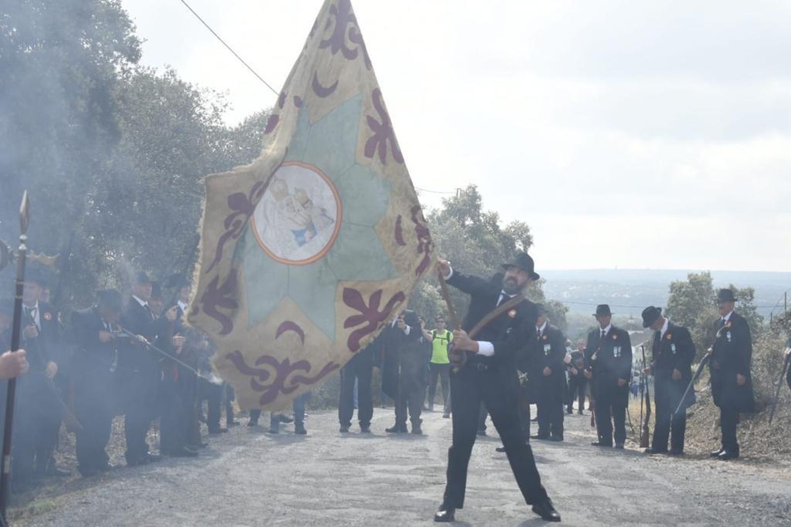 La despedida de la Virgen de Luna en Pozoblanco, en fotografías