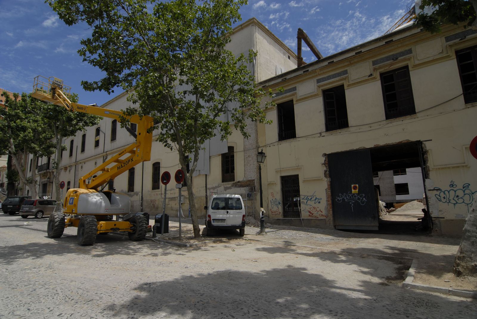 La accidentada obra en Granada del empresario investigado en el caso de la caja B del PP