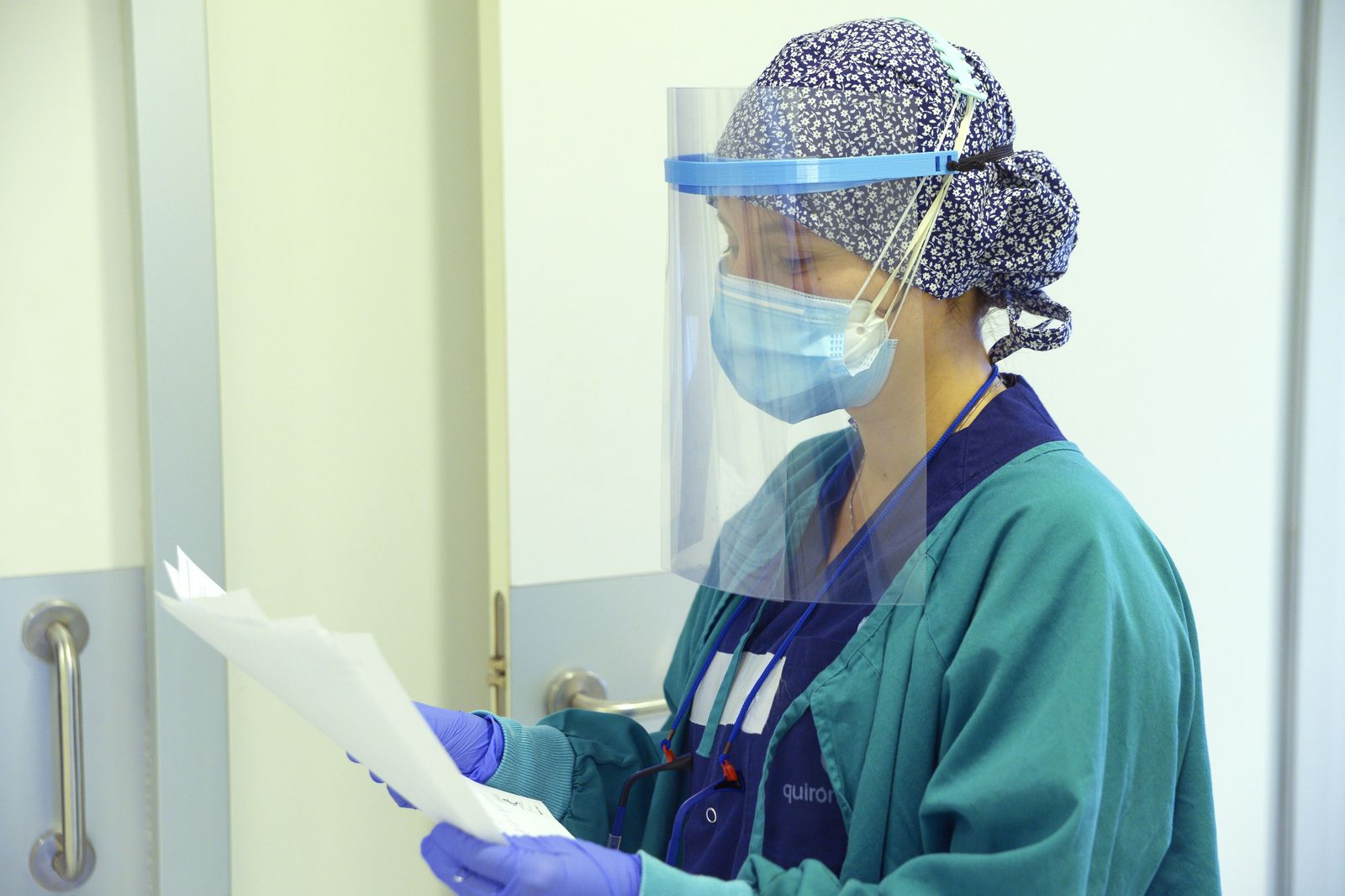 Fotos del dispositivo  para atender pacientes en QuironSalud