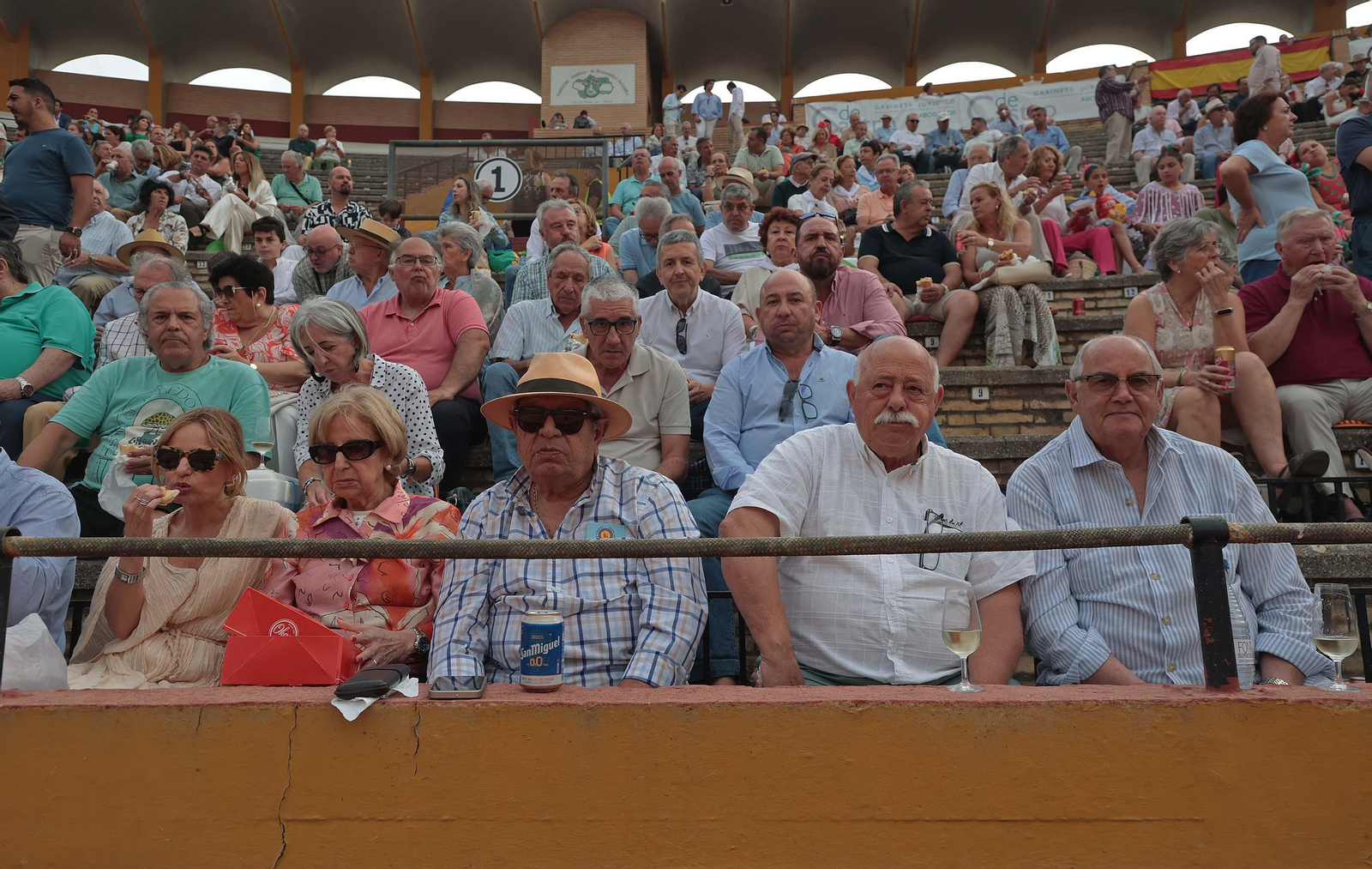 Búscate durante la novilla del miércoles de la Feria Real de Algeciras 2024