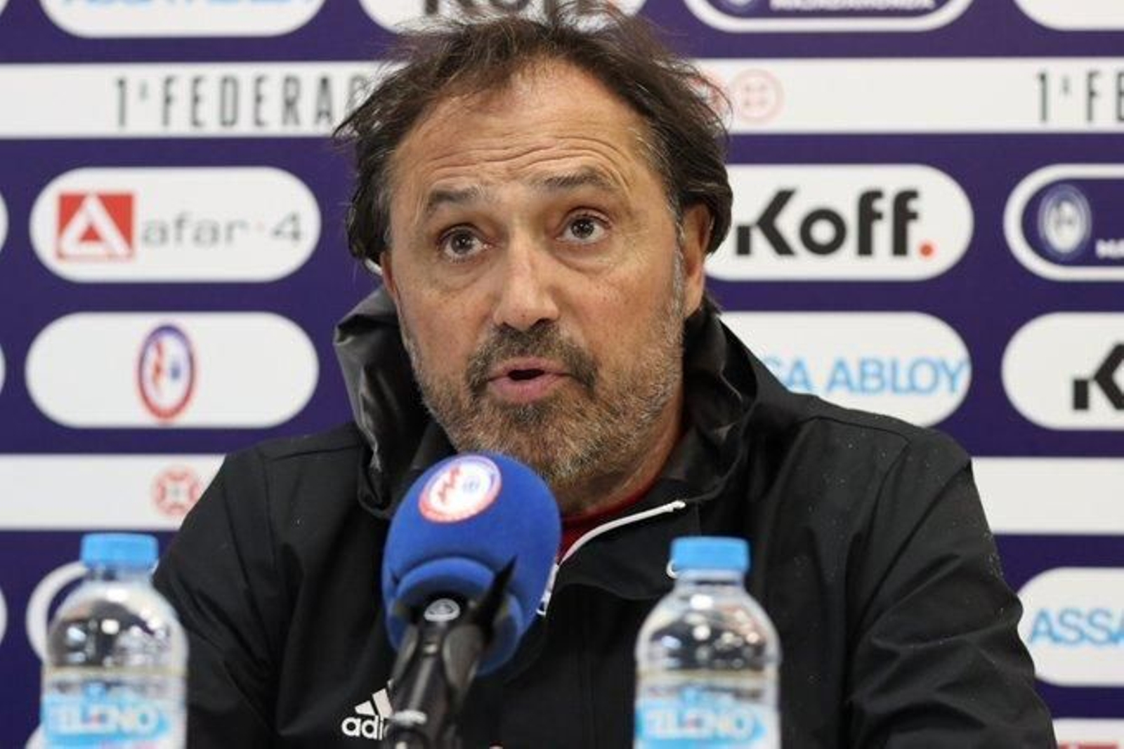 Alfredo Santaelena, durante su comparecencia en rueda de prensa